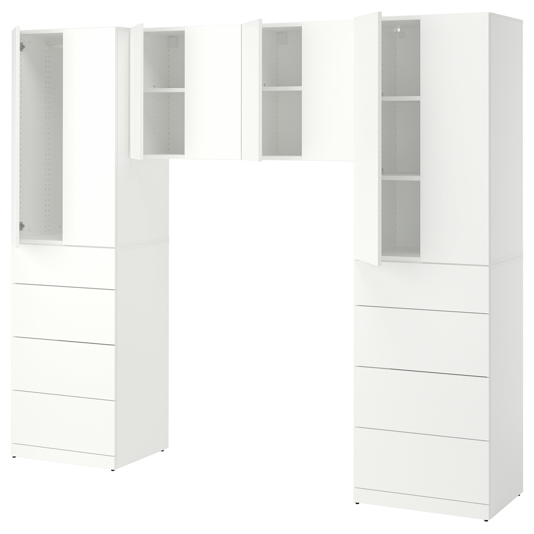 LASTARE, storage combination, 240x42x201 cm, 096.038.93