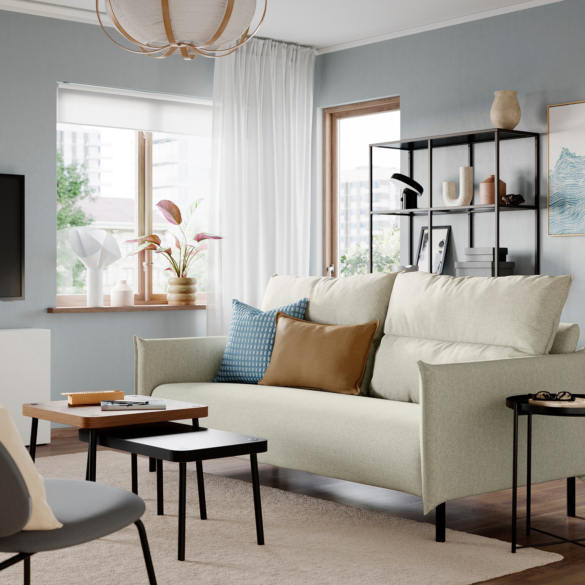 MANNARP, 3-seat sofa, 096.040.34