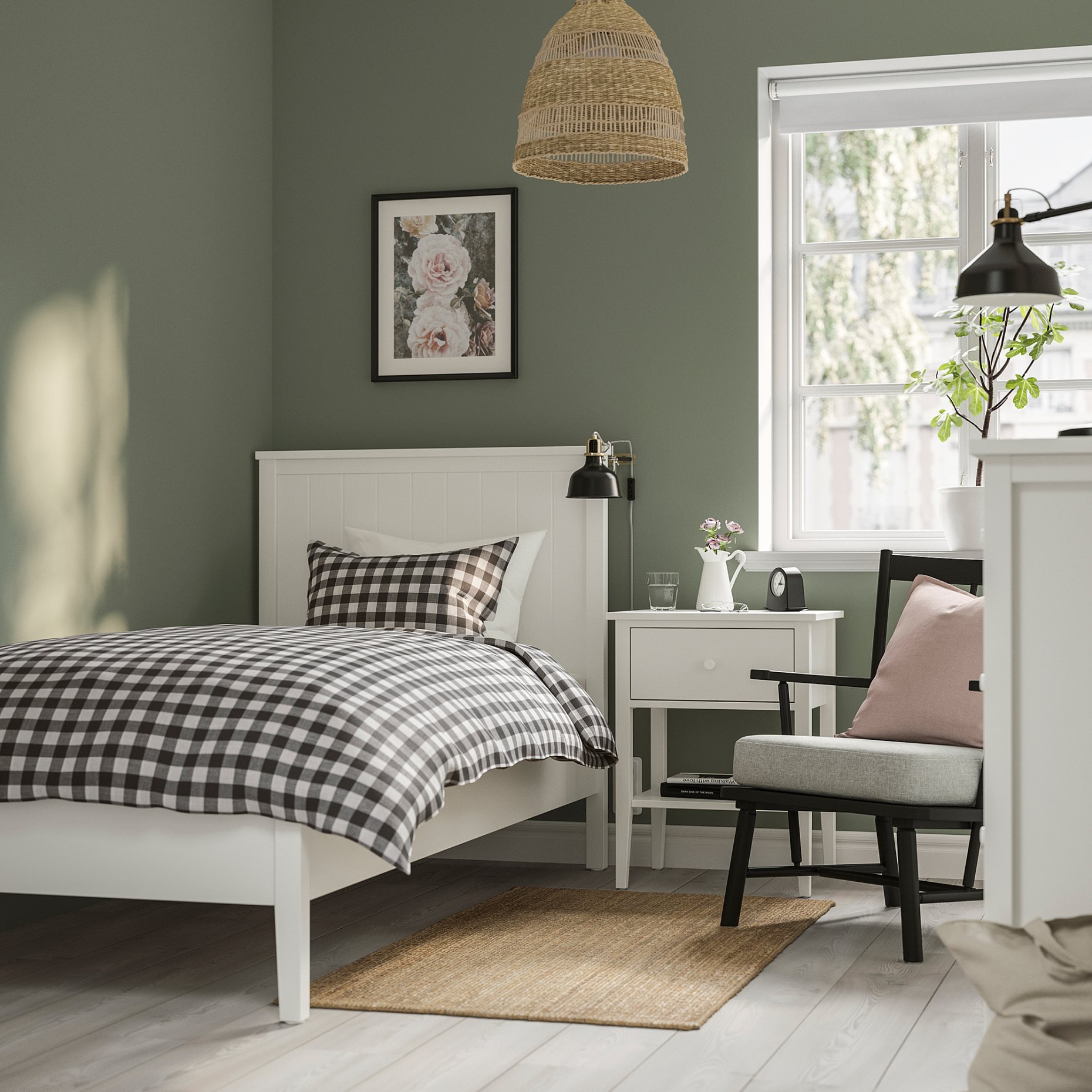 GULLABERG, σκελετός κρεβατιού, 90x200 cm, 096.144.91