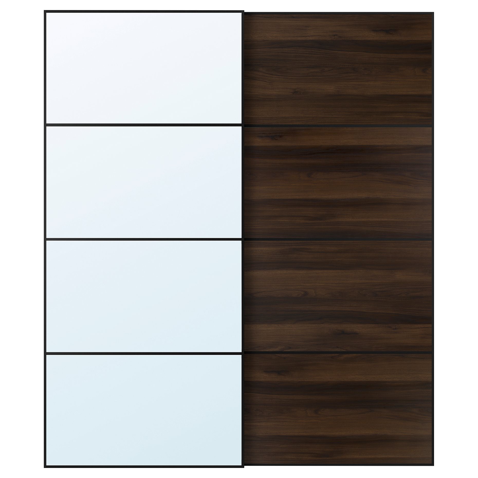 AULI/MEHAMN, pair of sliding doors, 200x236 cm, 096.157.87