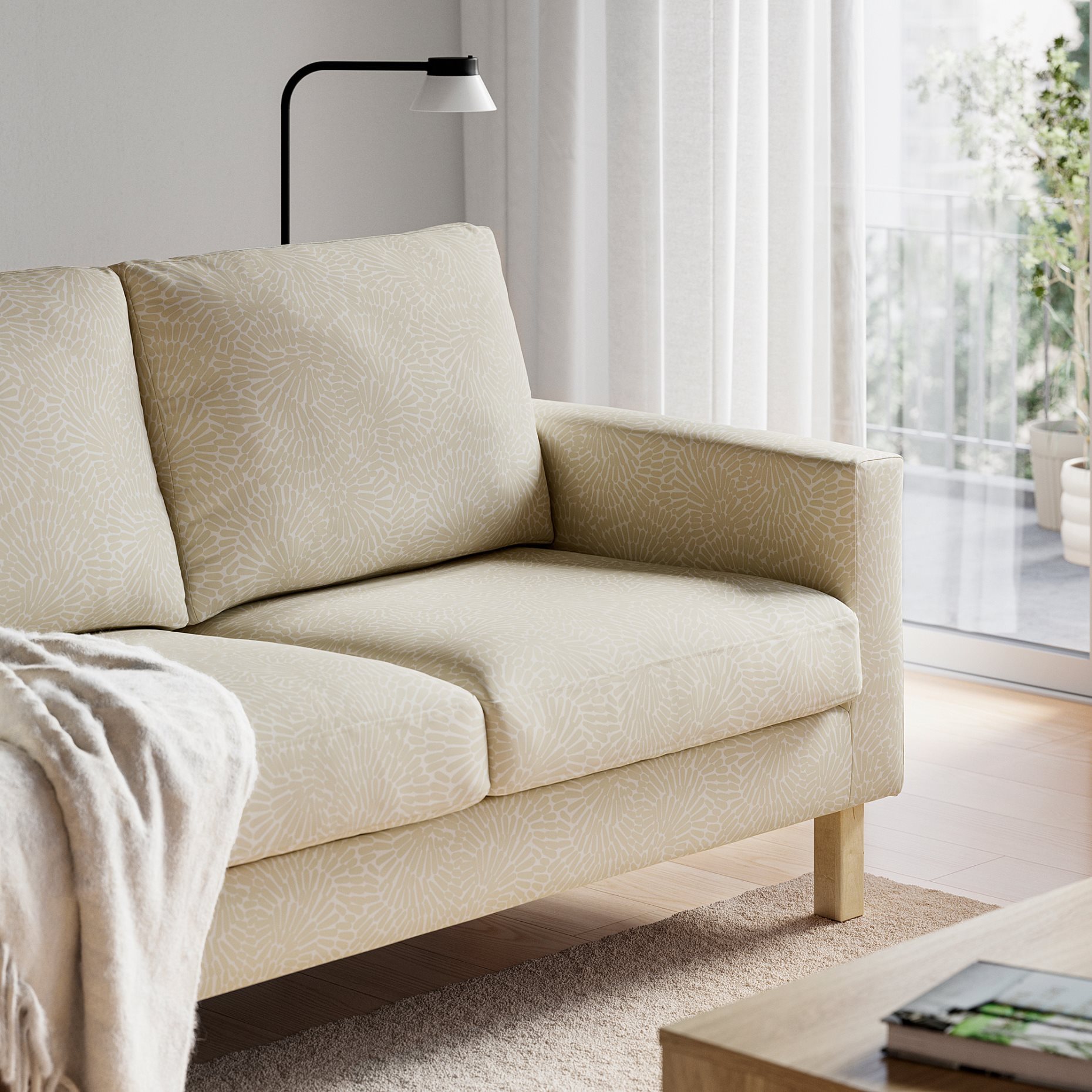 SALTSJÖBADEN, 2-seat sofa, 096.214.20