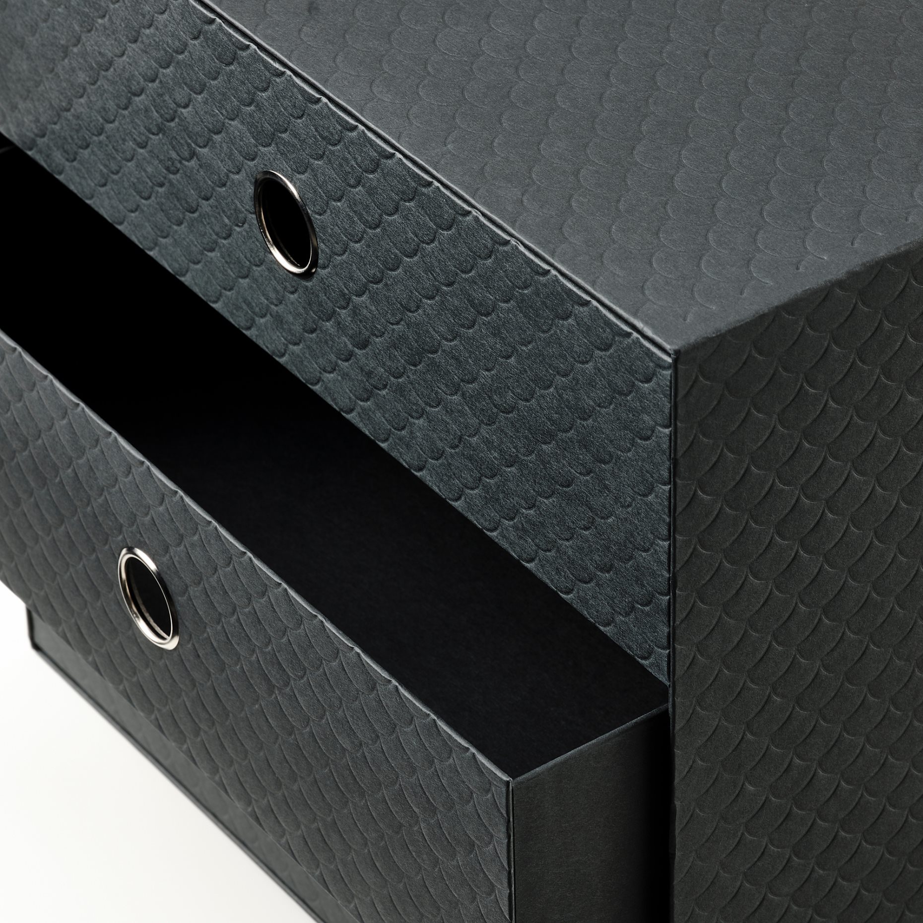 PALLRA, κουτί αποθήκευσης με 3 συρτάρια, 33x26 cm, 104.681.63