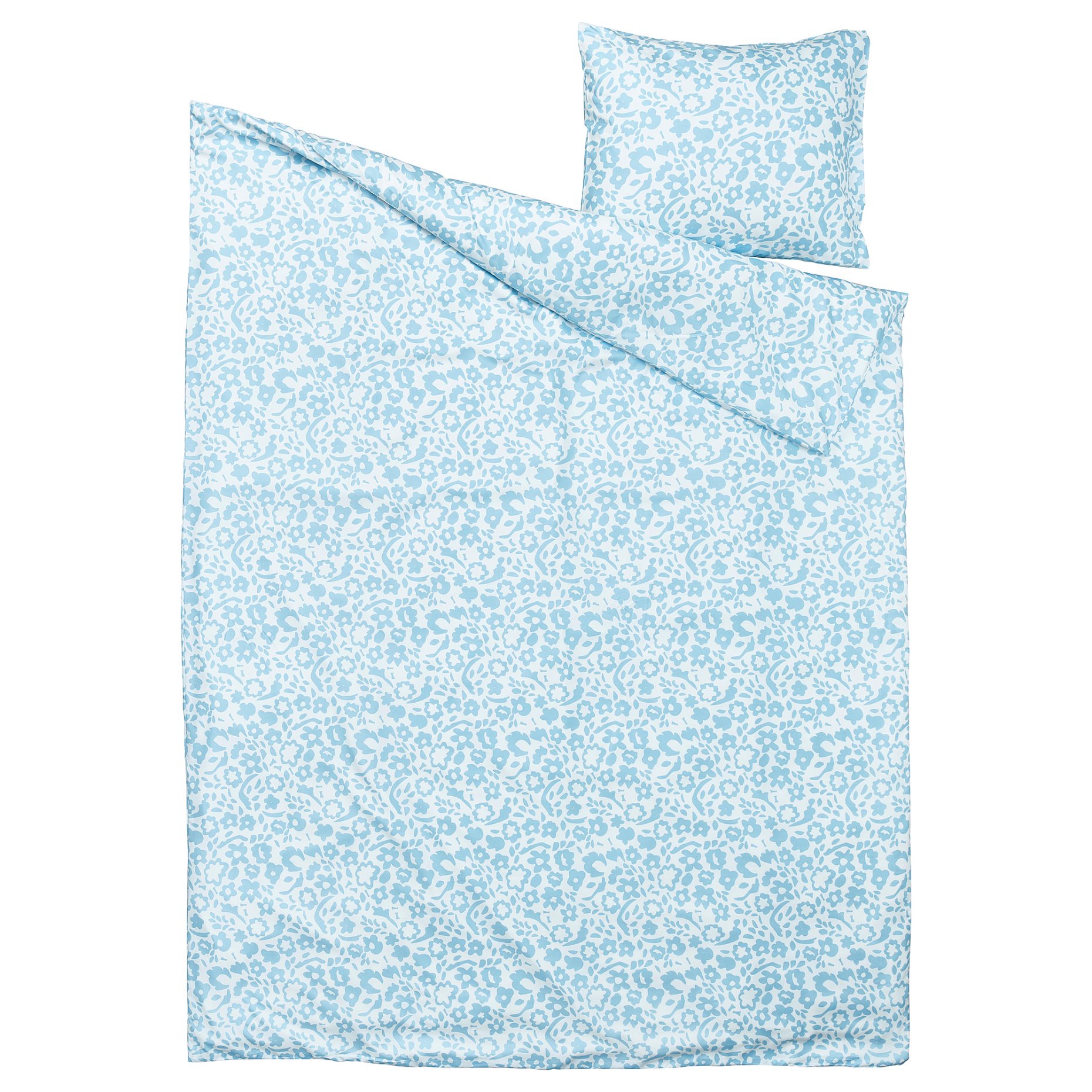 CYMBALBLOMMA, duvet cover and pillowcase, 150x200/50x60 cm, 105.469.53