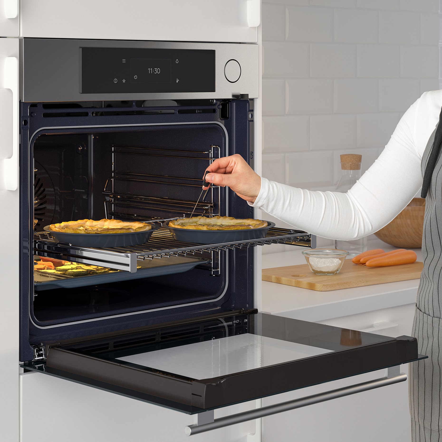 MUTEBO, forced air oven with full steam/IKEA 700, 105.570.41