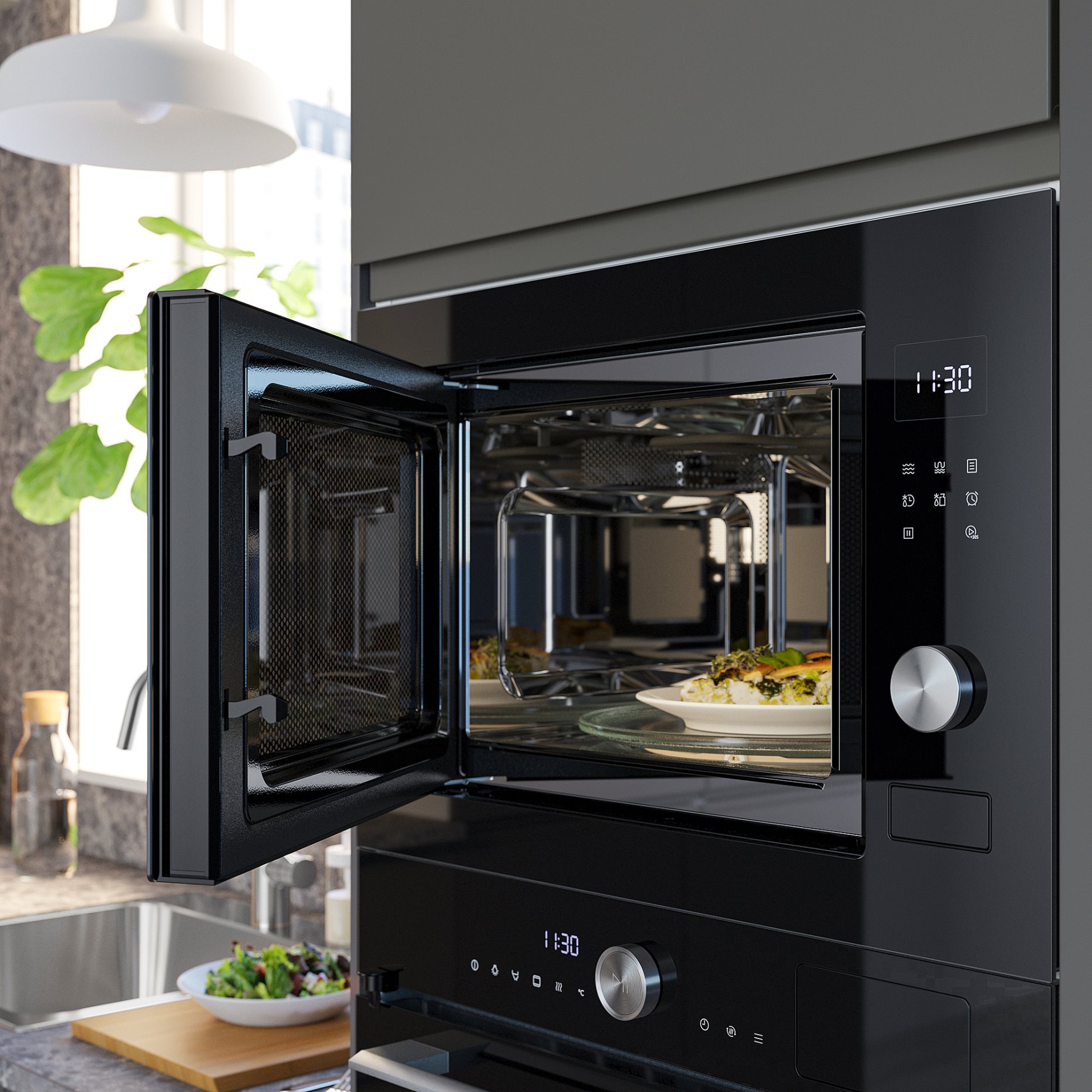 MÅGEBO, microwave oven/IKEA 500, 105.570.55