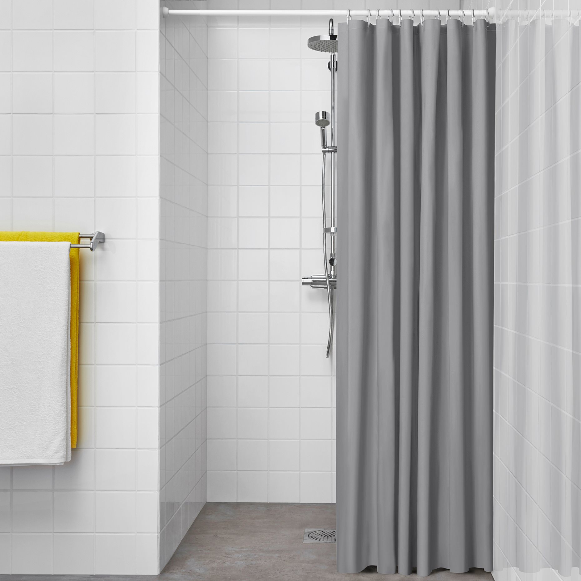 LUDDHAGTORN, shower curtain, 180x200 cm, 105.574.23