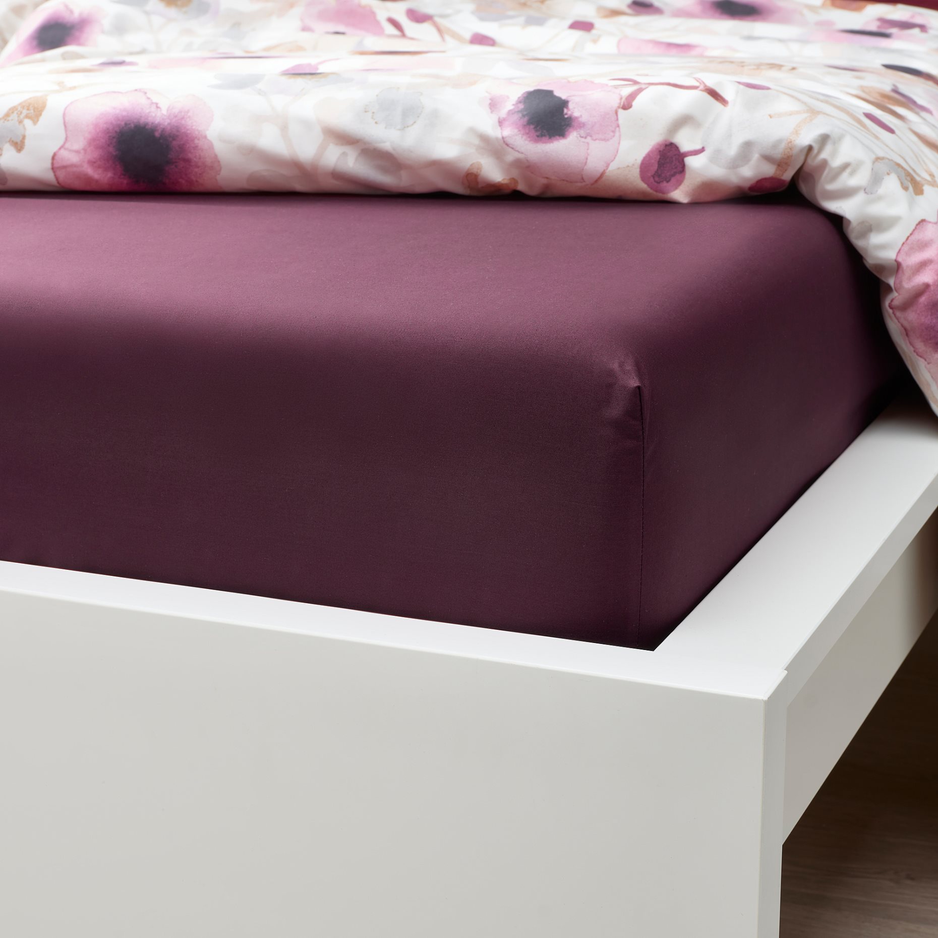 ULLVIDE, fitted sheet, 180x200 cm, 105.580.88