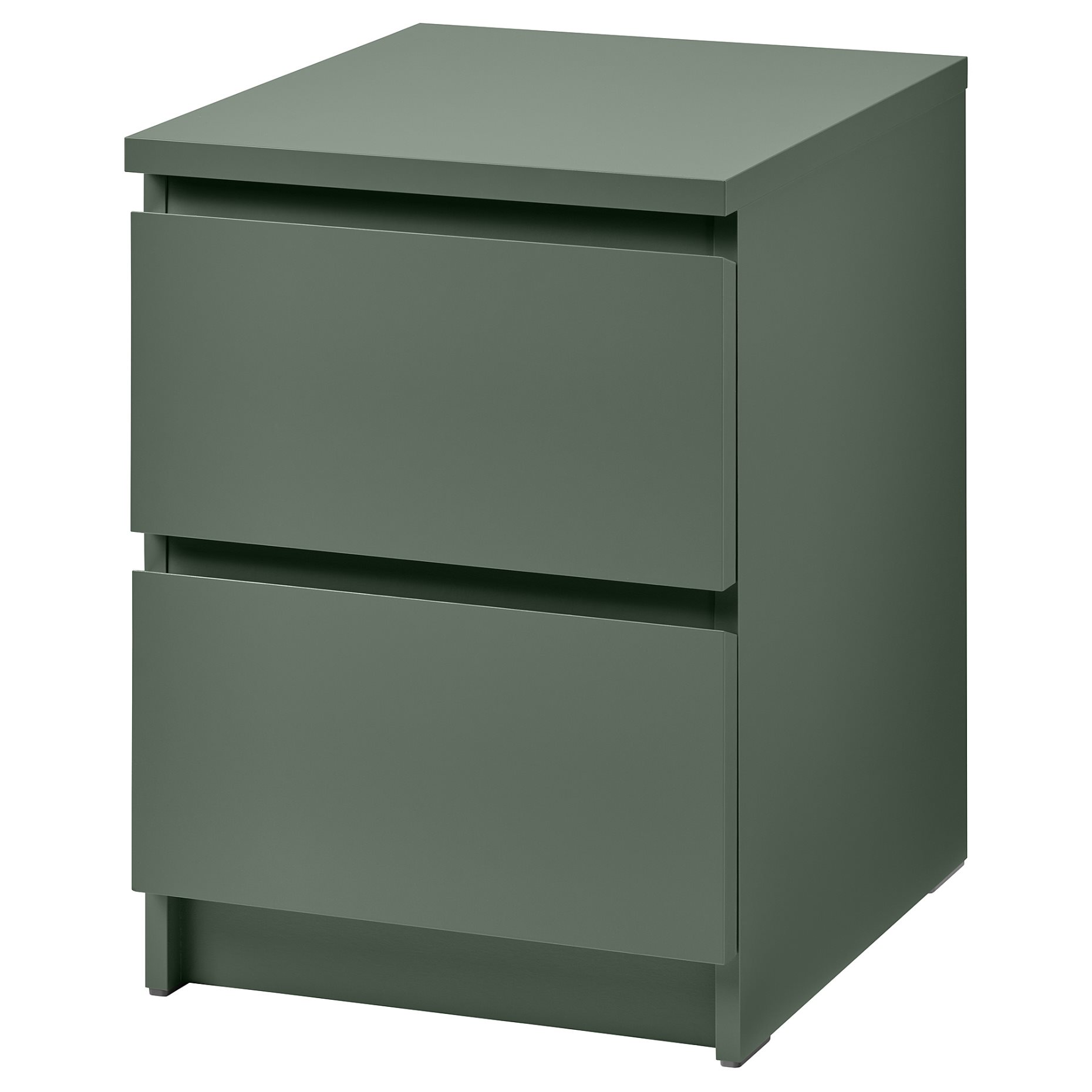 MALM, chest of 2 drawers, 40x55 cm, 105.690.77