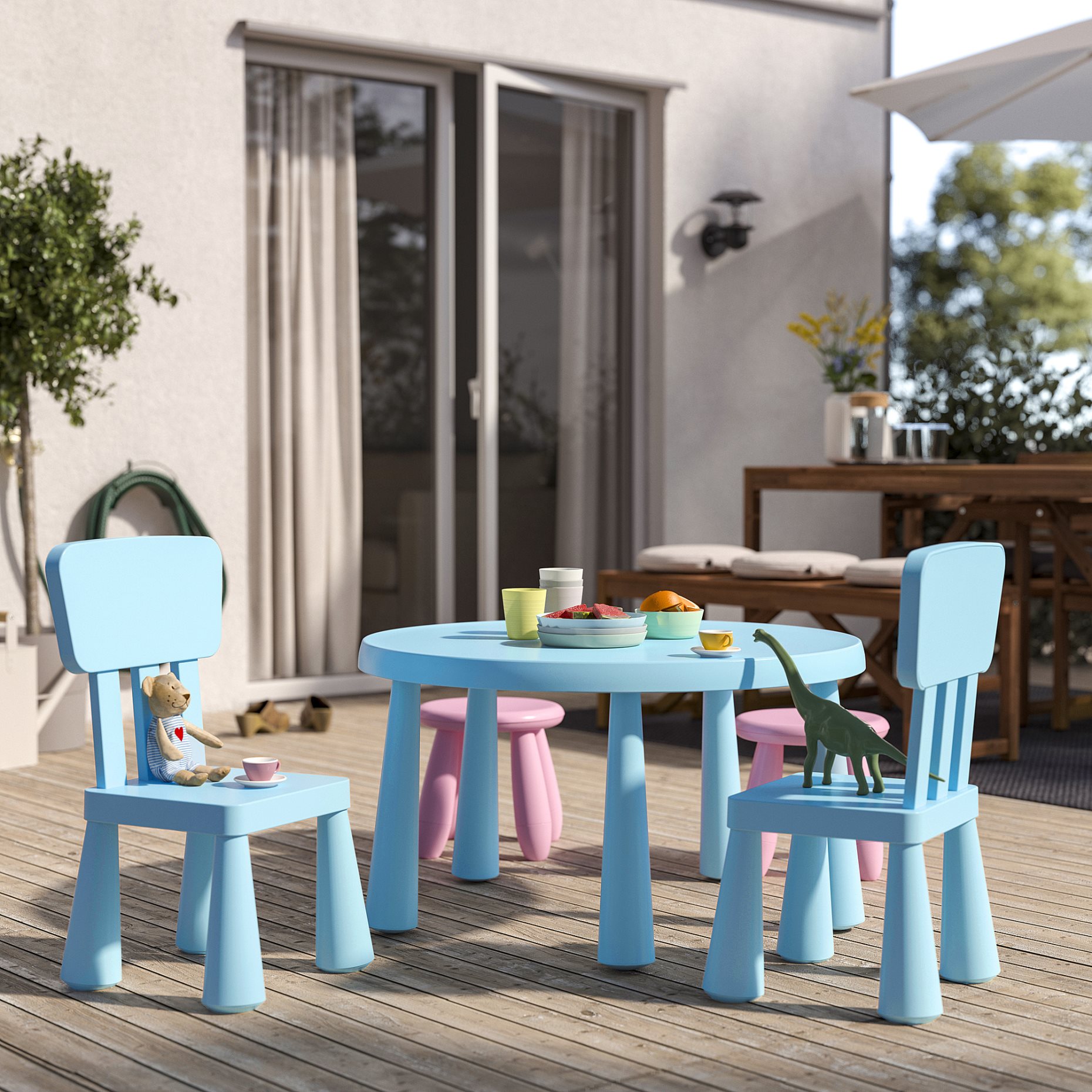 MAMMUT, childrens table/in/outdoor, 85 cm, 105.819.94