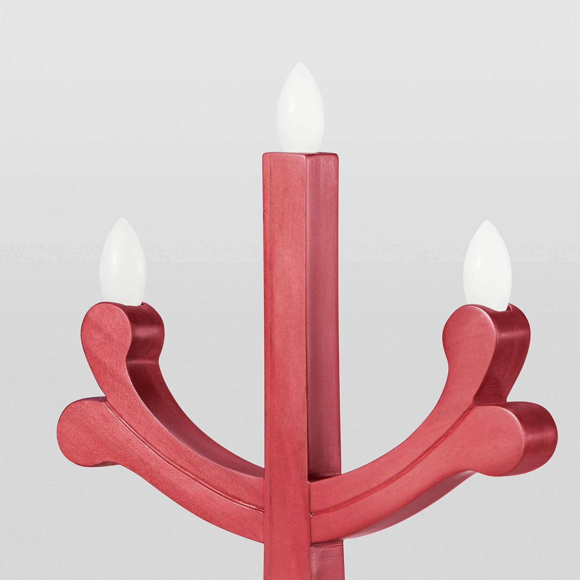 STRÅLA, 7-armed candelabra with built-in LED light source, 47 cm, 105.824.46