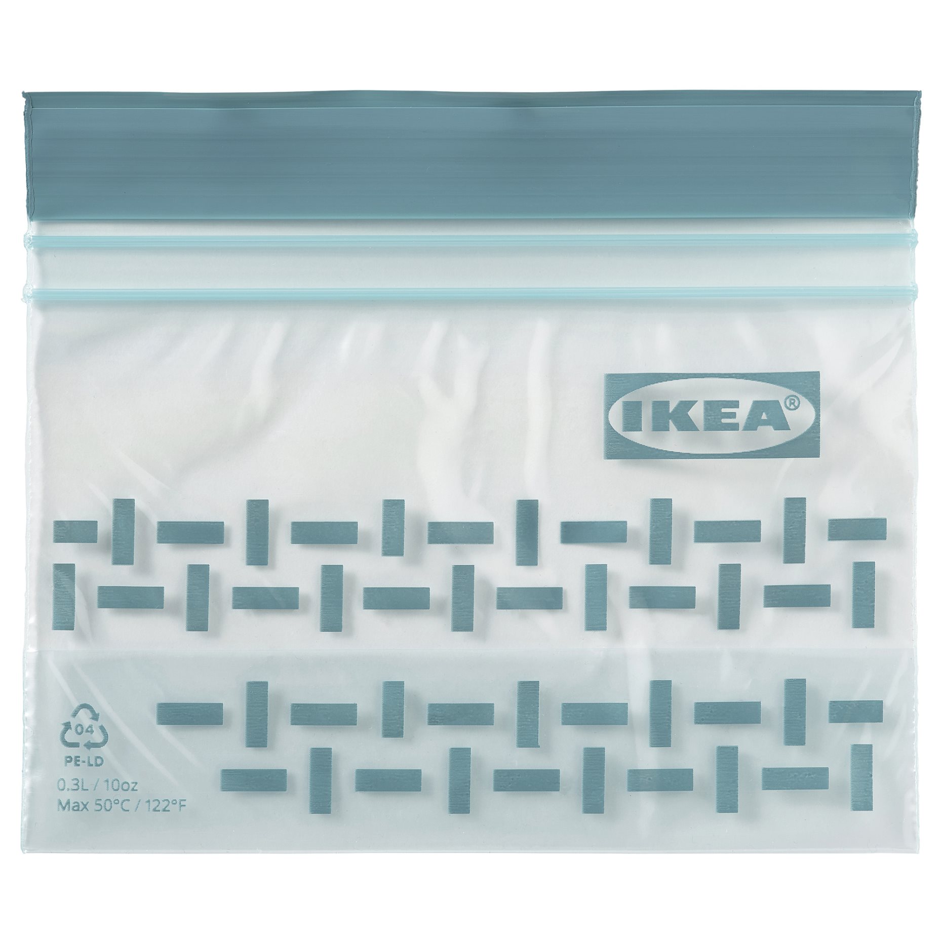 ISTAD, resealable bag/25 pack, 0.3 l, 105.927.04