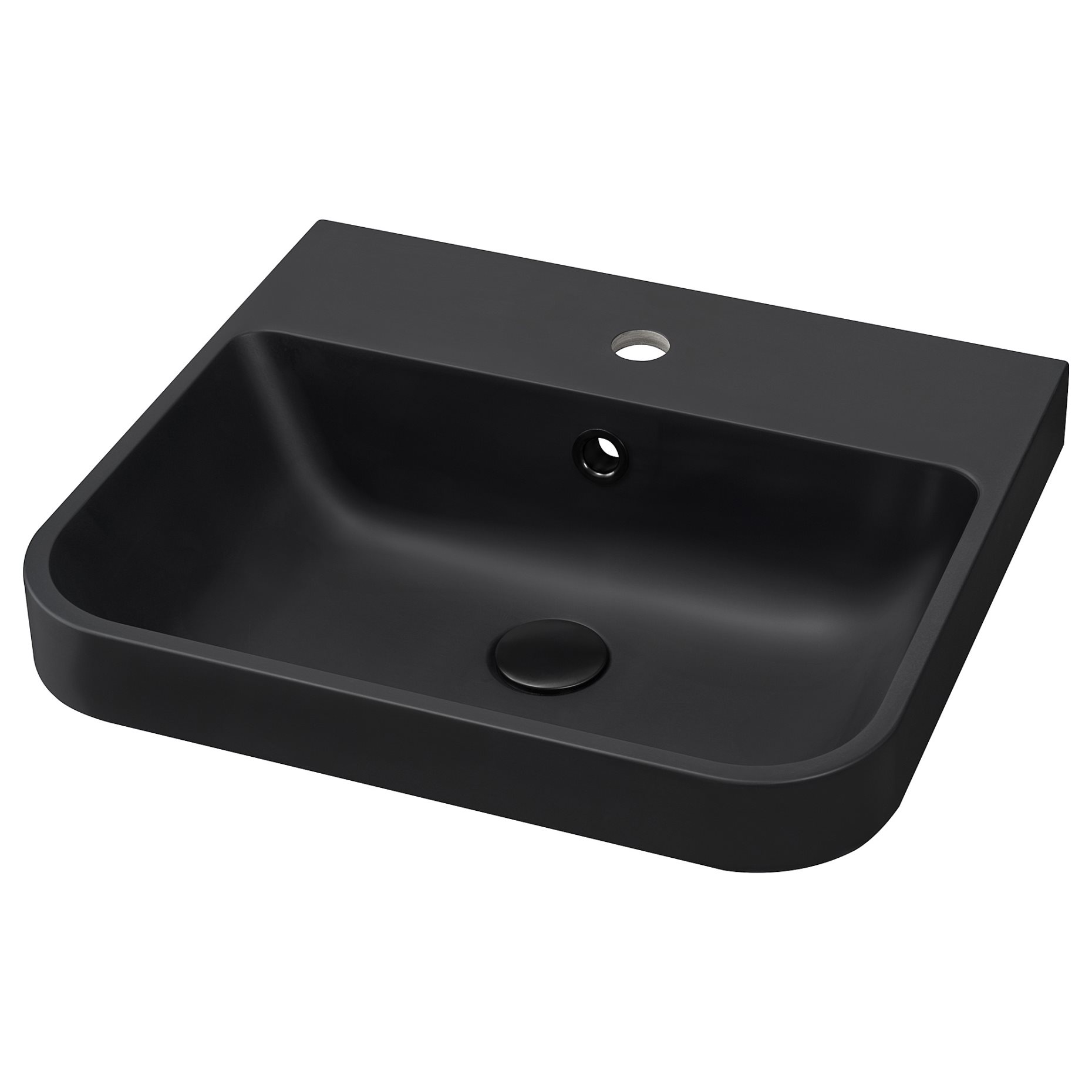 BACKSJON, semi-recessed wash-basin, 50x44 cm, 105.965.56