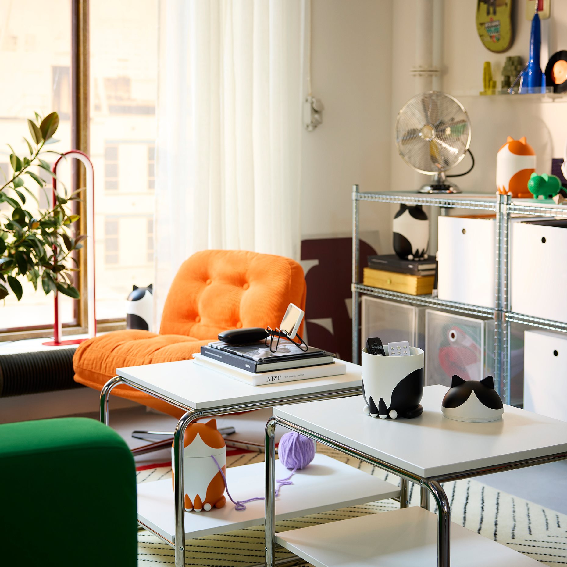 GREJSIMOJS, αποθήκευση με καπάκι σε σχήμα γάτας, 106.036.46