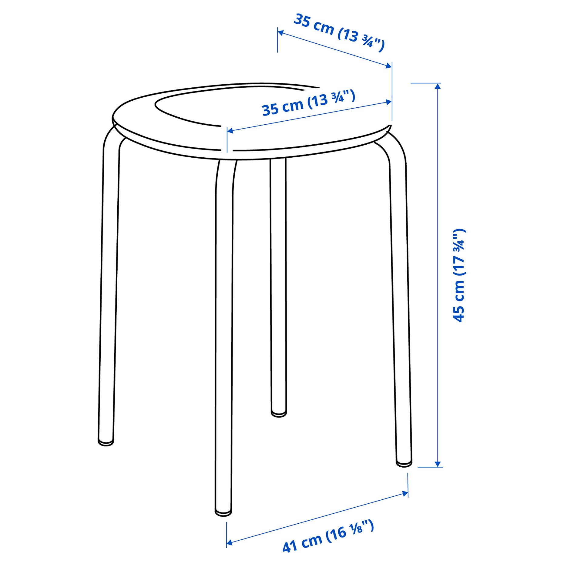 GULTARP, stool, 106.052.83