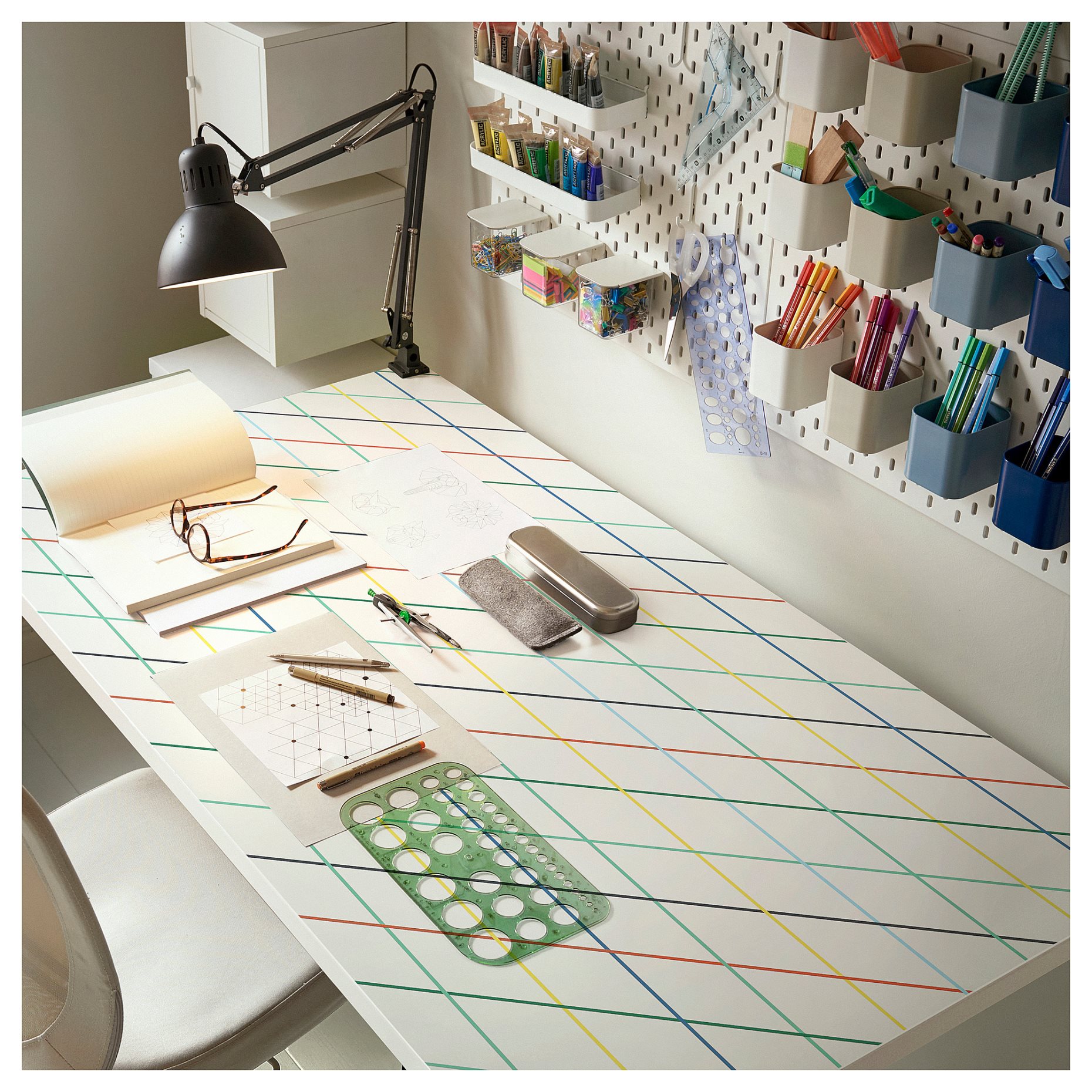 LAGKAPTEN, table top, 140x60 cm, 106.073.95
