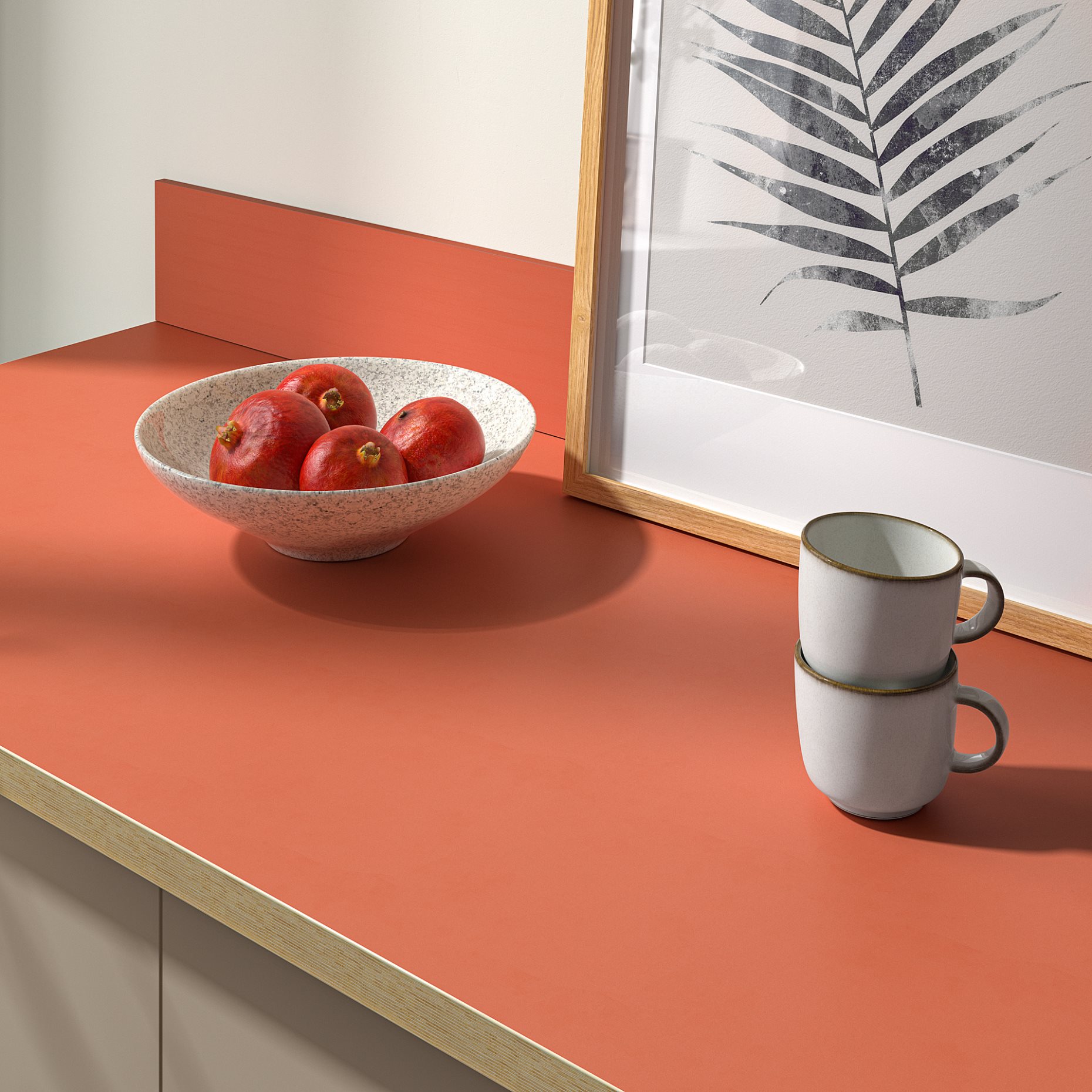 EKBACKEN, worktop, 246x2.8 cm, 106.090.64