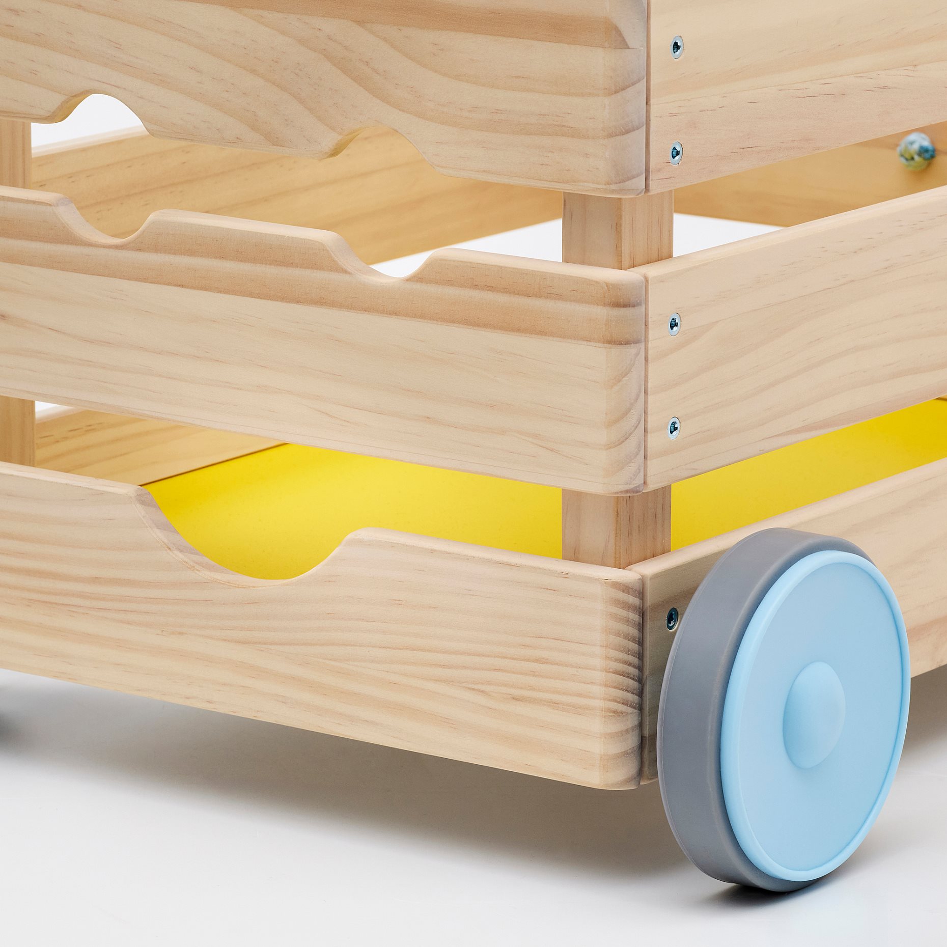 FLISAT, toy storage with wheels, 38x43x29 cm, 106.201.27