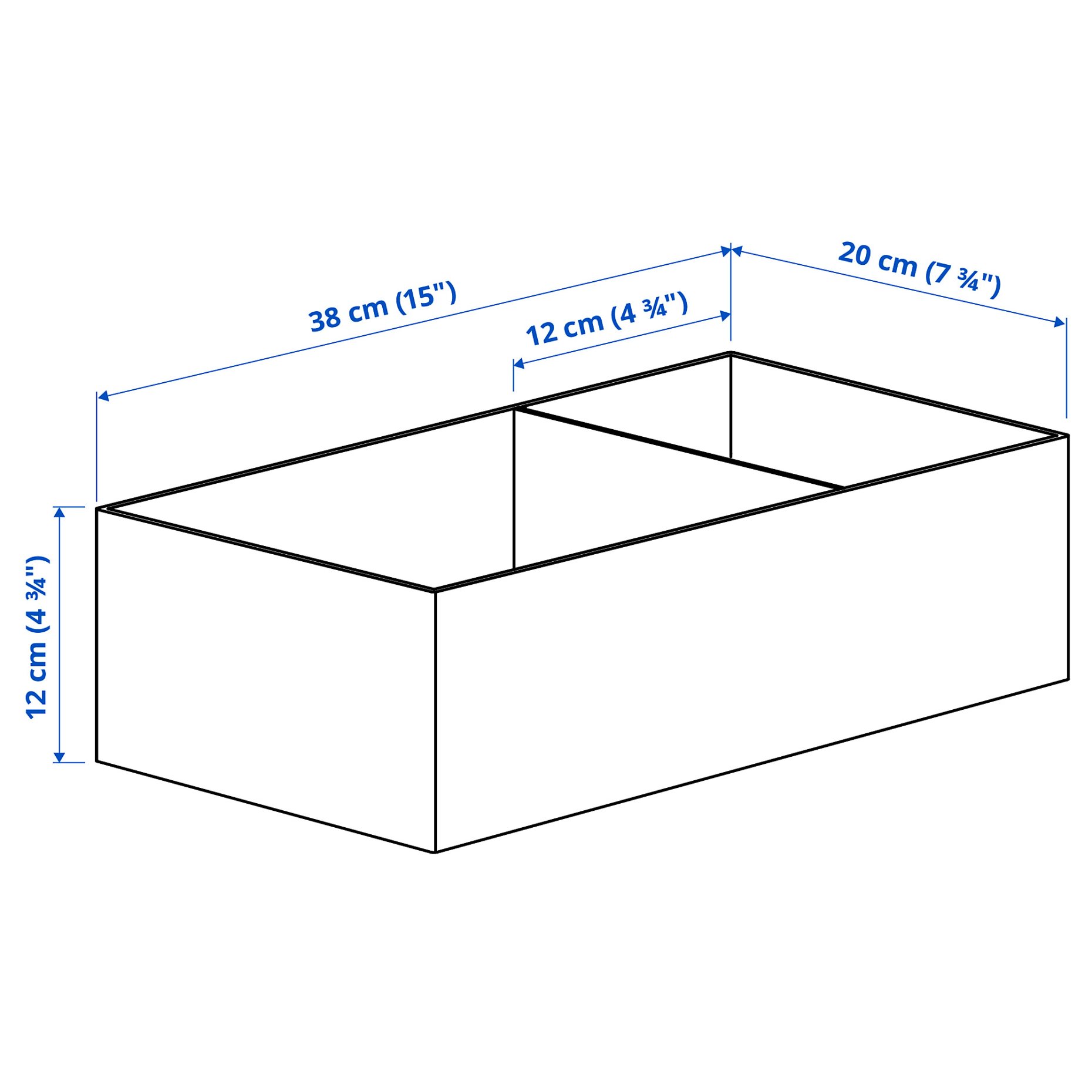 SKUBB, box set of 3, 20x38x12 cm, 106.305.84
