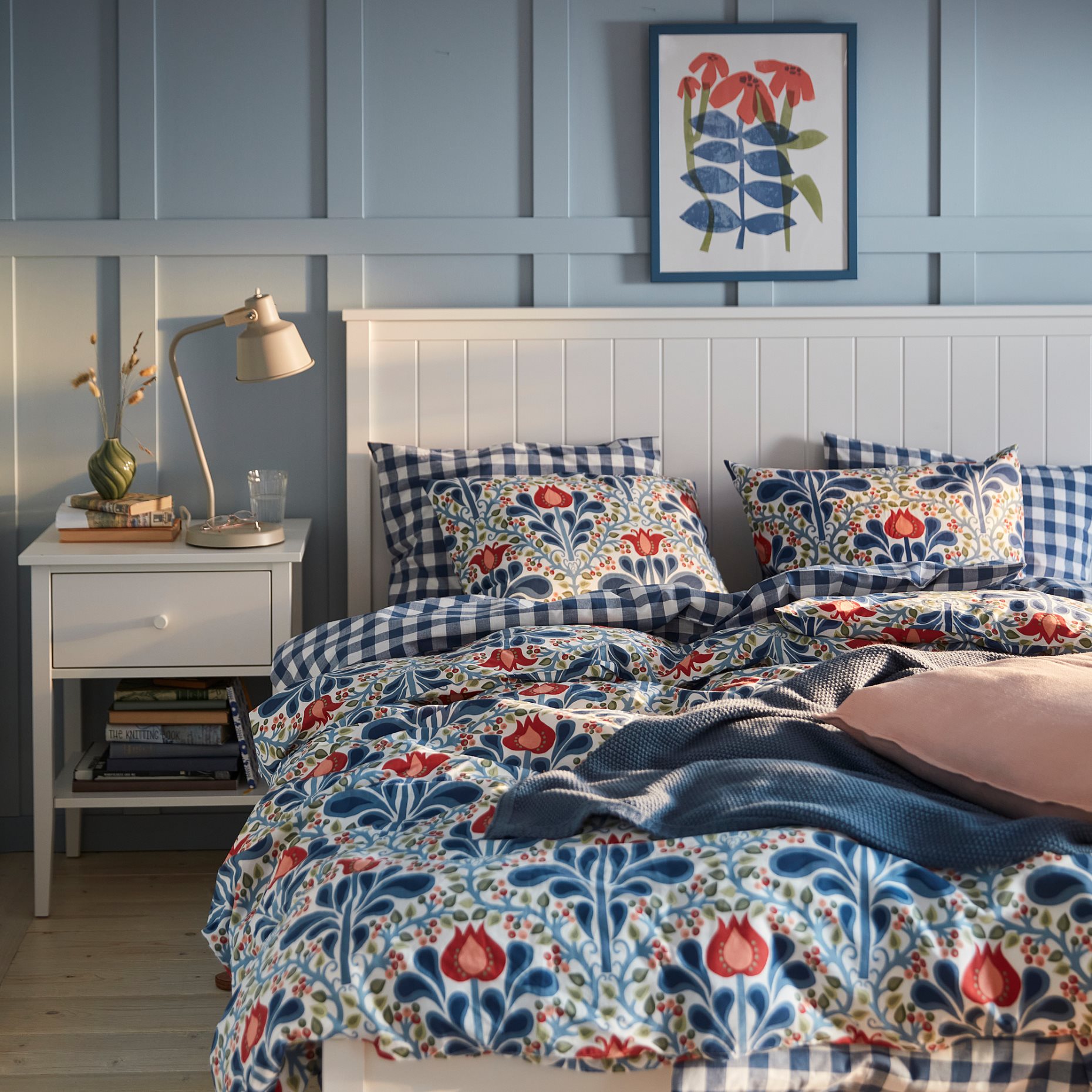 SÄTERVIDE, duvet cover and pillowcase, 150x200/50x60 cm, 106.324.27