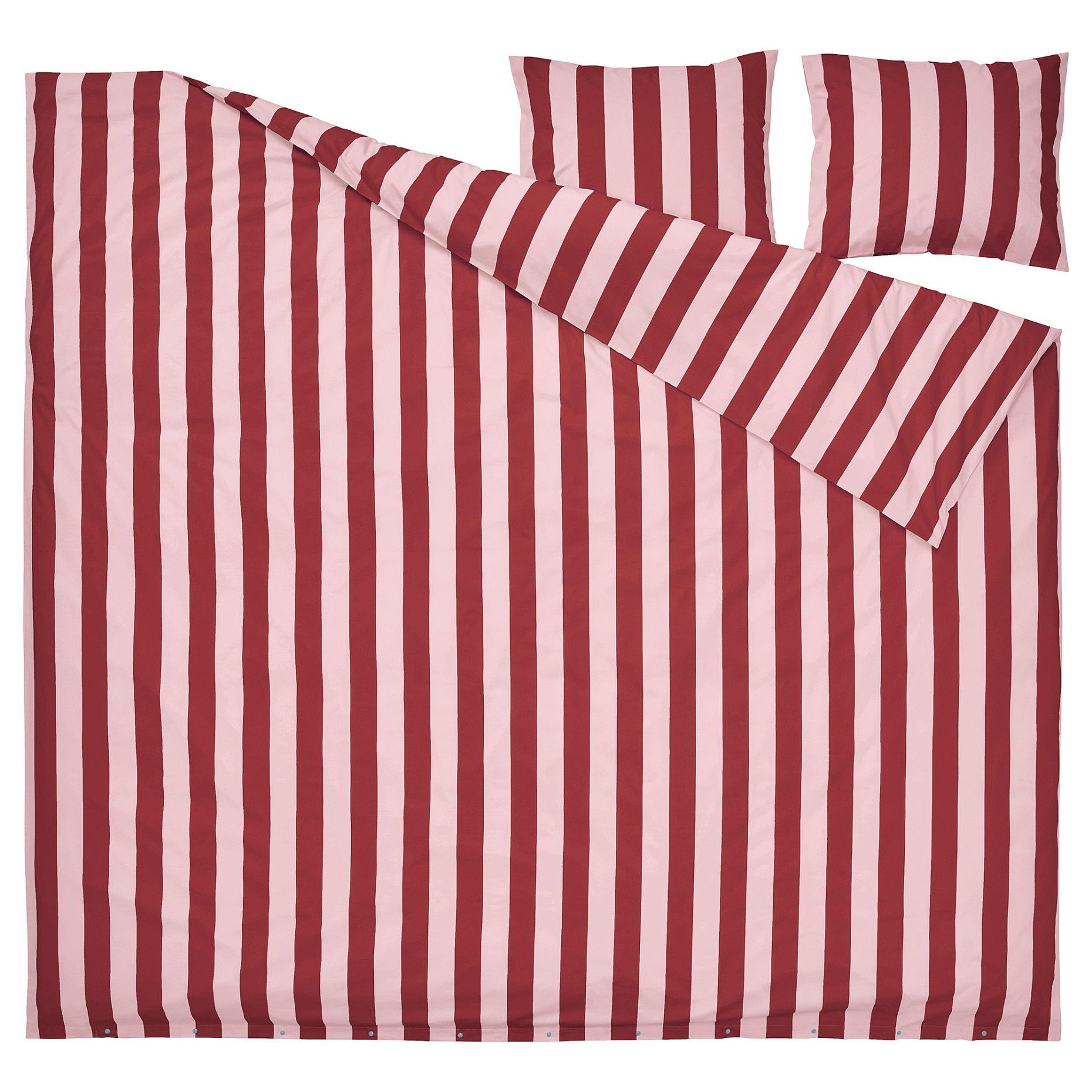 SLANHOSTMAL, duvet cover and 2 pillowcases, 240x220/50x60 cm, 106.328.61