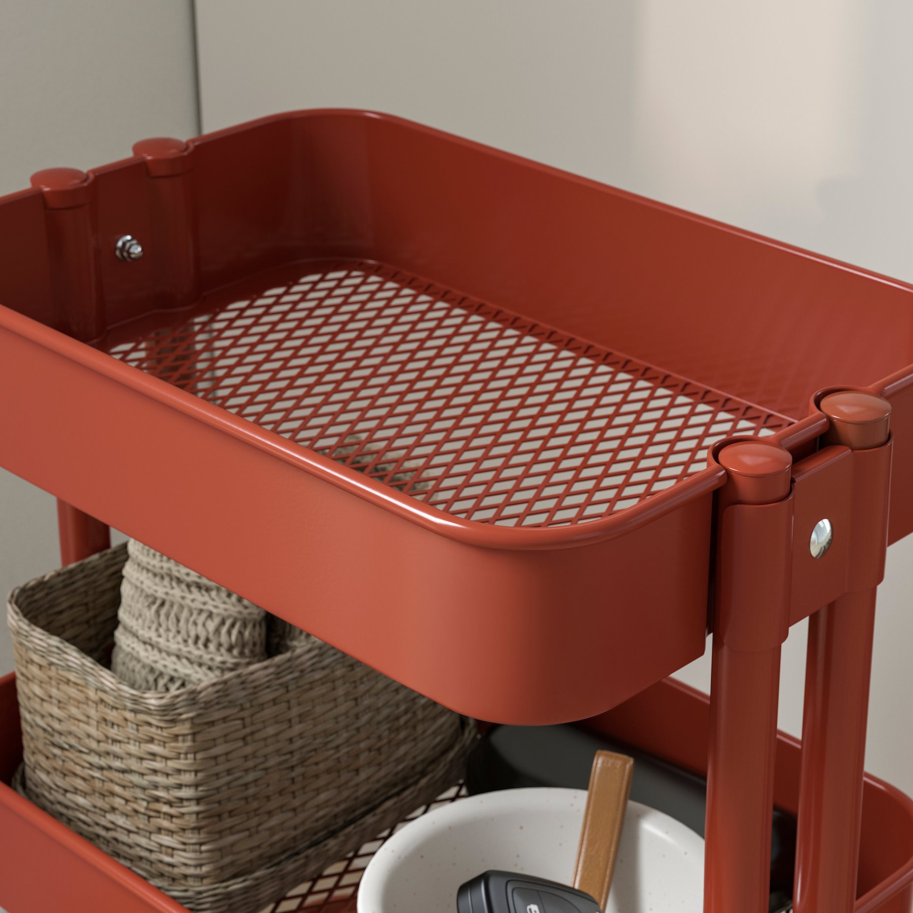 RÅSKOG, trolley, 28x38x61 cm, 106.372.03