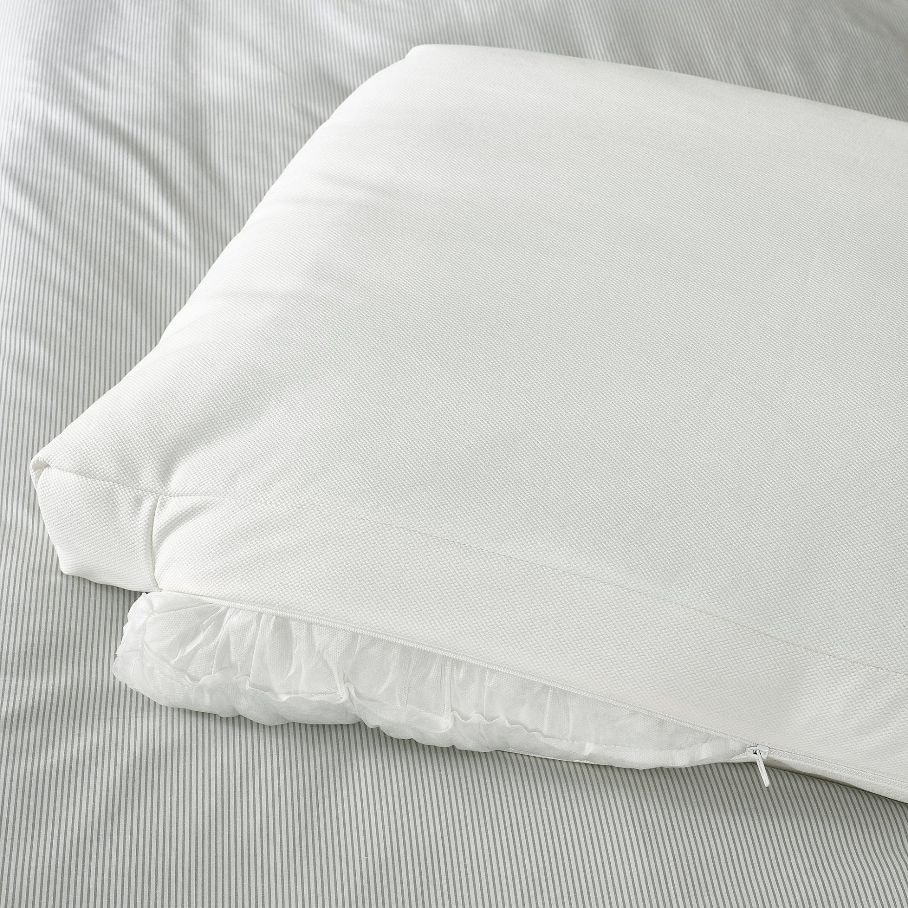 SAGESUND, κρεβάτι με επένδυση, 140x200 cm, 195.026.81