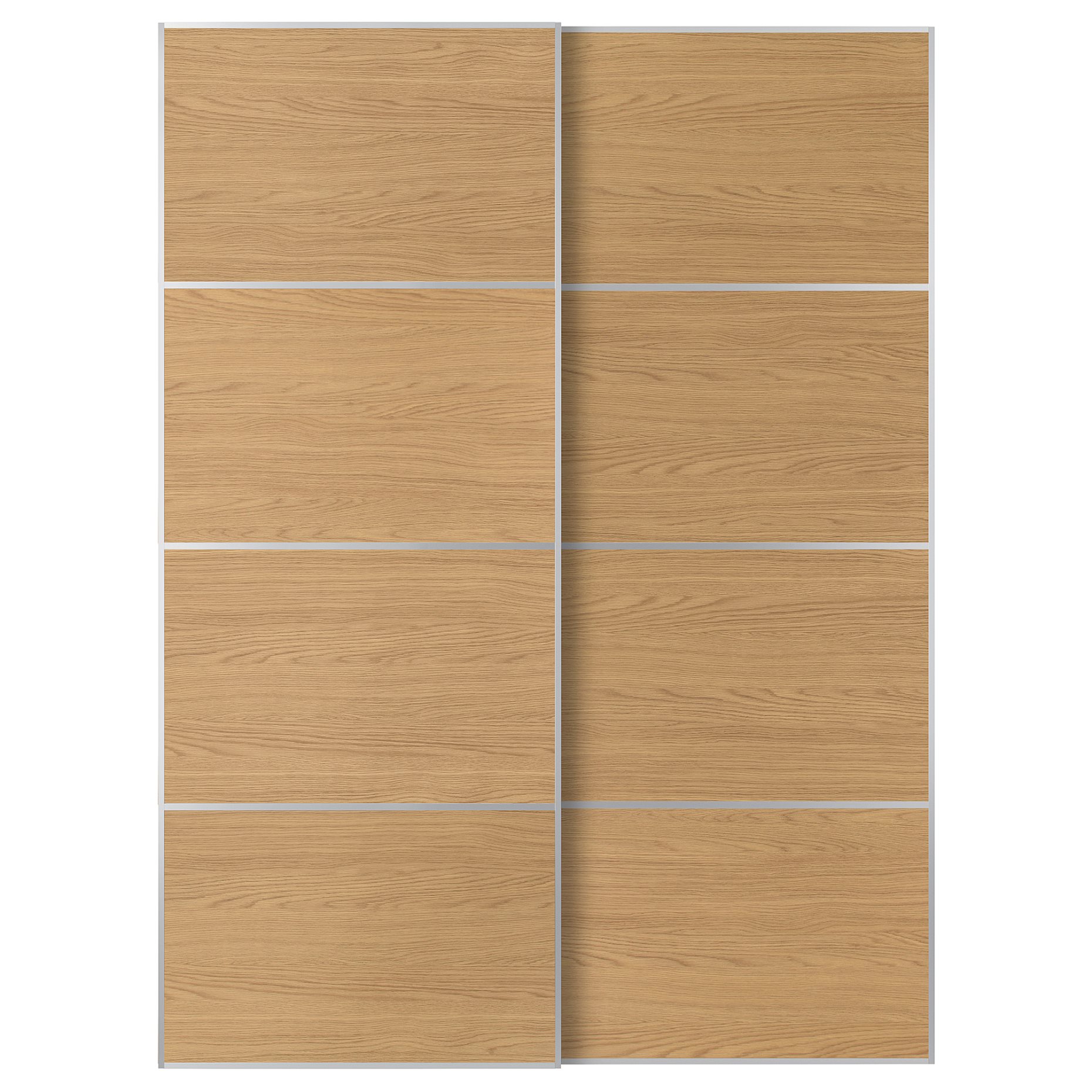 MEHAMN, pair of sliding doors, 150x201 cm, 196.090.12