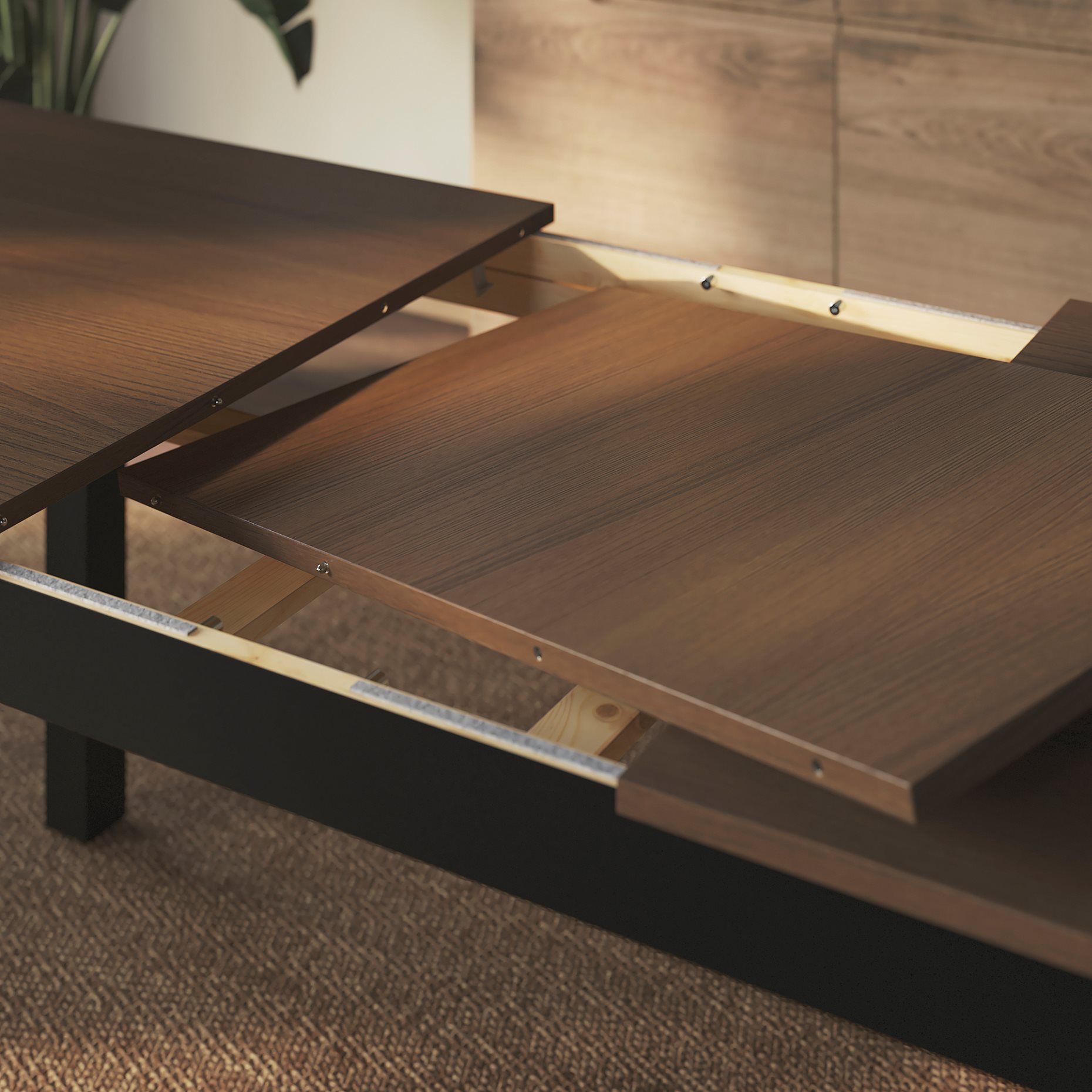 ÅLHULT / ÅLHULT, table and 6 chairs, 170/220x80 cm, 196.100.96