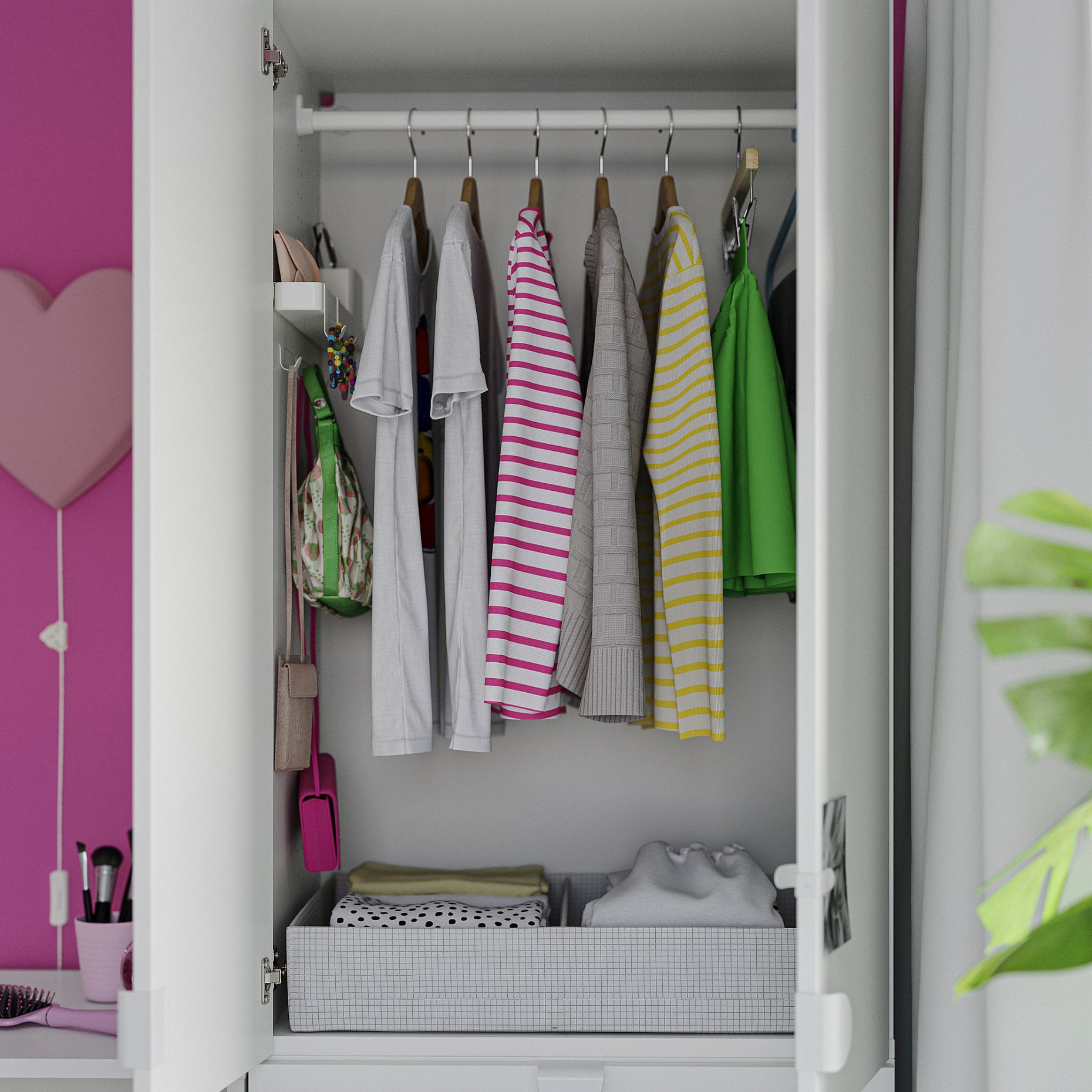 LASTARE, σύνθεση αποθήκευσης, 100x42x200 cm, 196.133.06