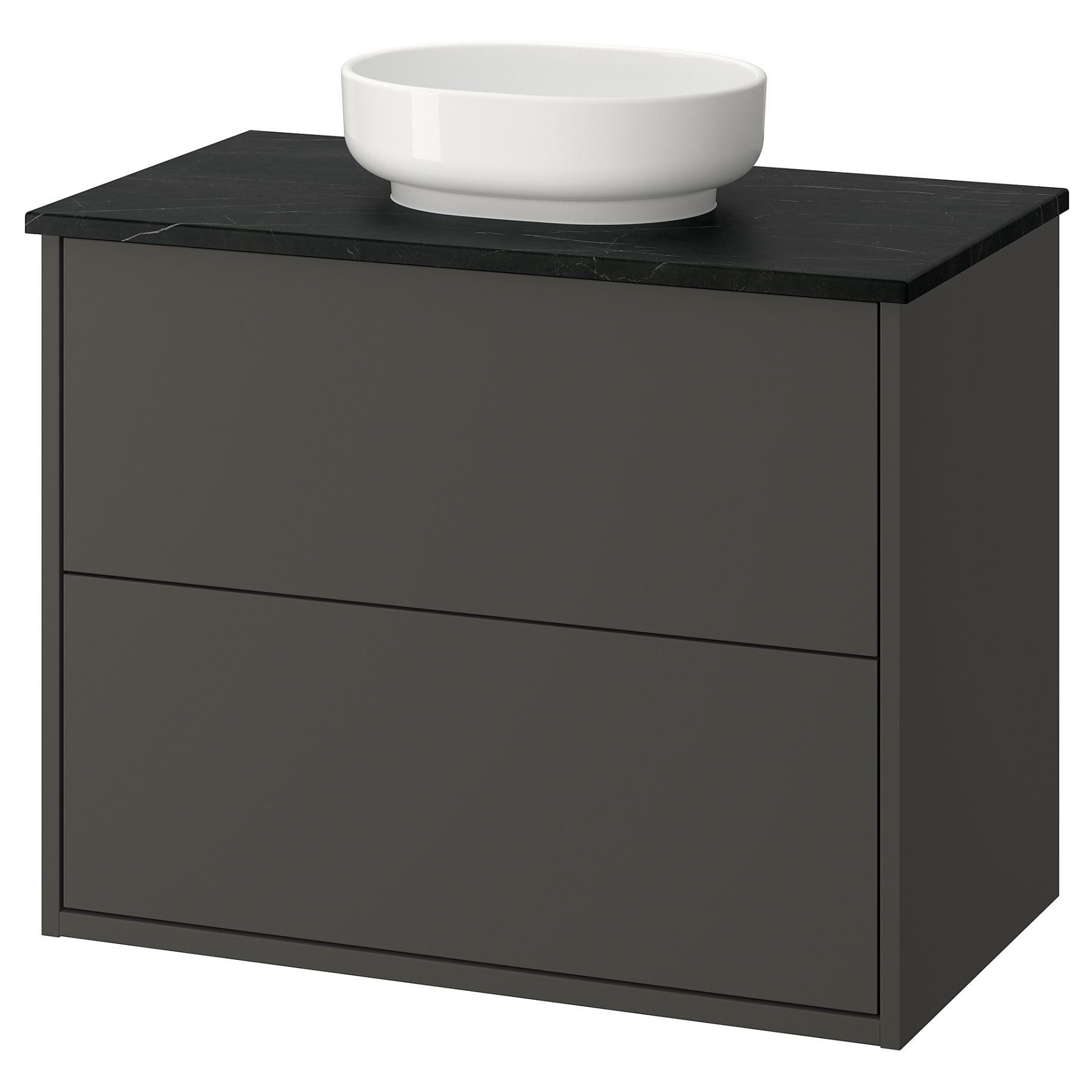 HAVBÄCK/VINDEL, wash-stand with drawers/wash-basin, 82x49x77 cm, 196.224.57