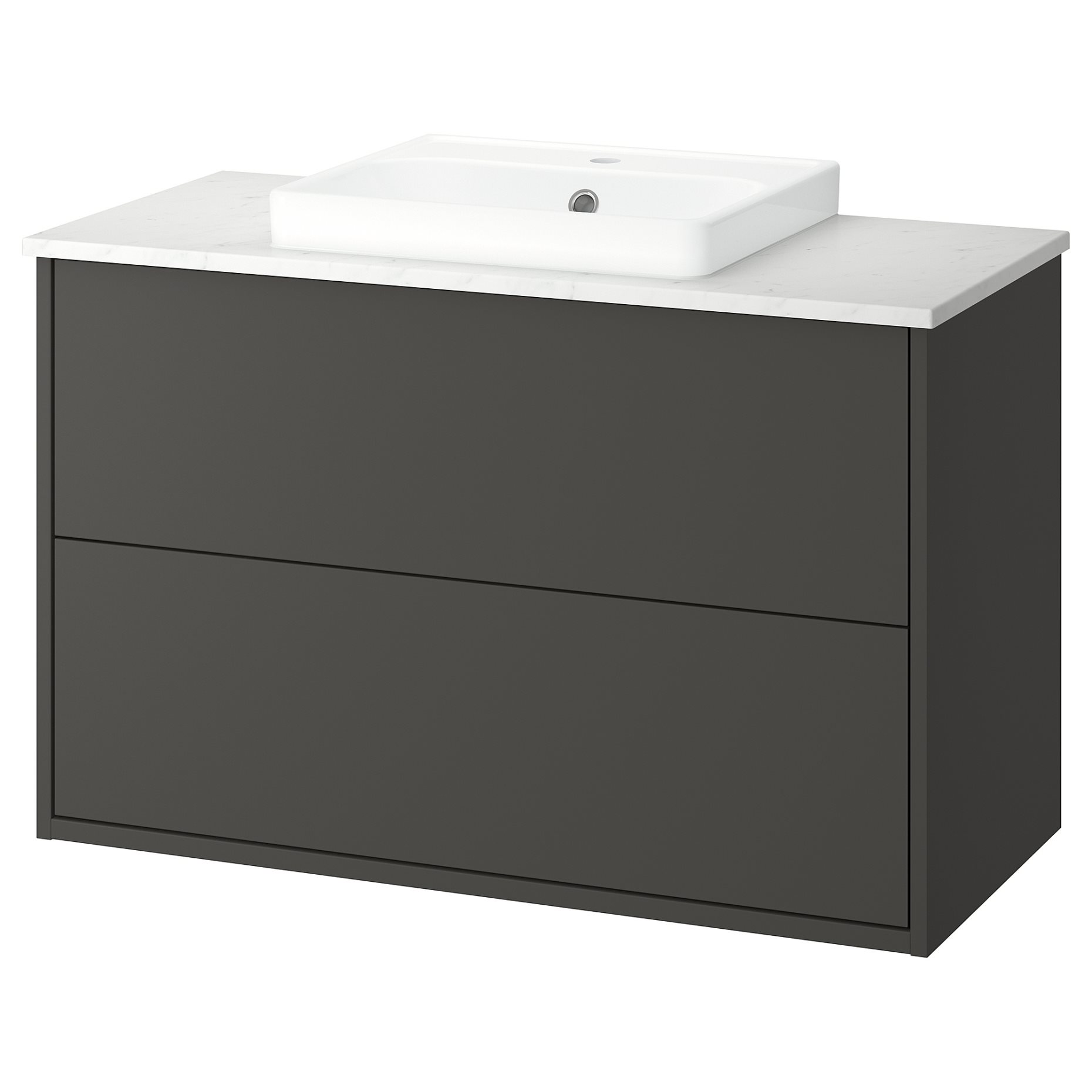 HAVBACK/ORRSJON, wash-stand with drawers/wash-basin, 102x49x71 cm, 196.293.74