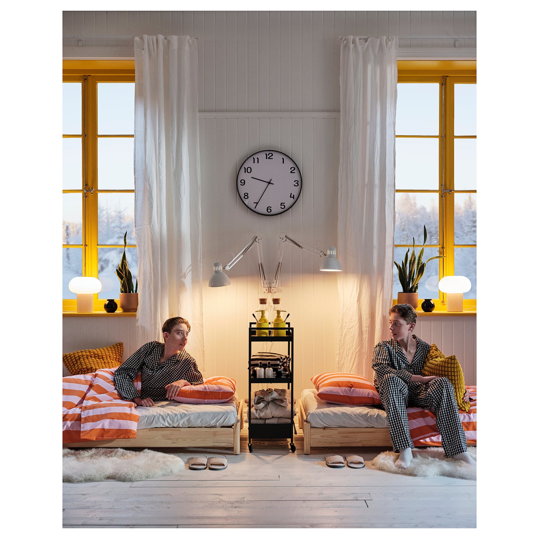NISSAFORS, trolley, 50.5x30x83 cm, 203.997.77