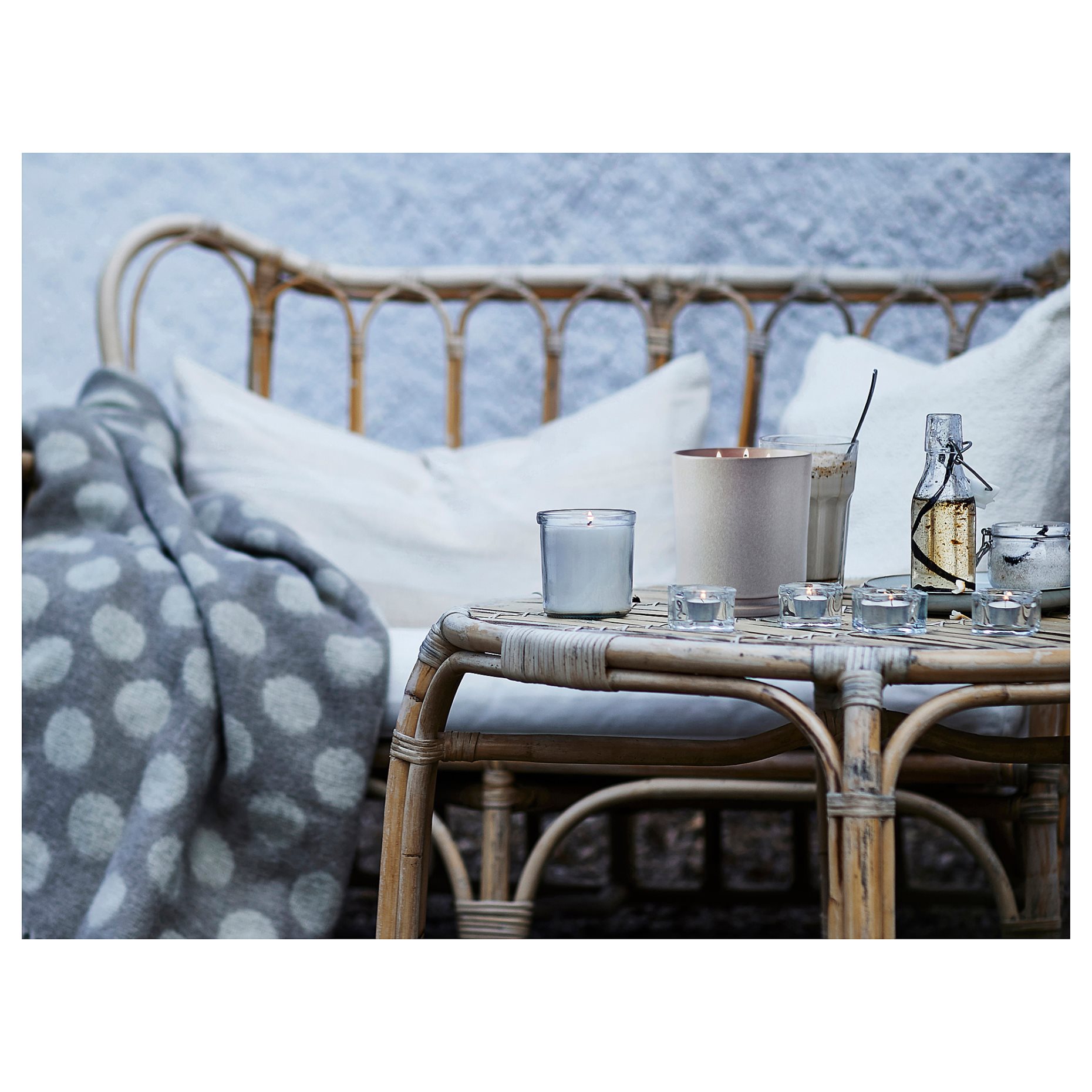 JÄMLIK, αρωματικό ποτ πουρί/βανίλια, 90 g, 205.027.41