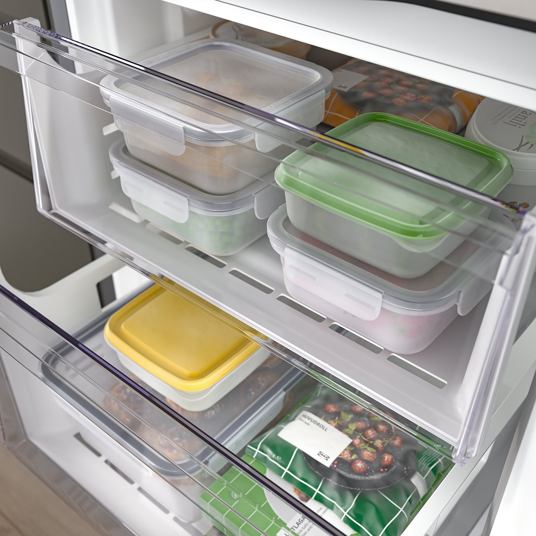 ALINGSAS, ψυγείο/καταψύκτης/ελεύθερο/IKEA 500, 210/106 l, 205.679.59