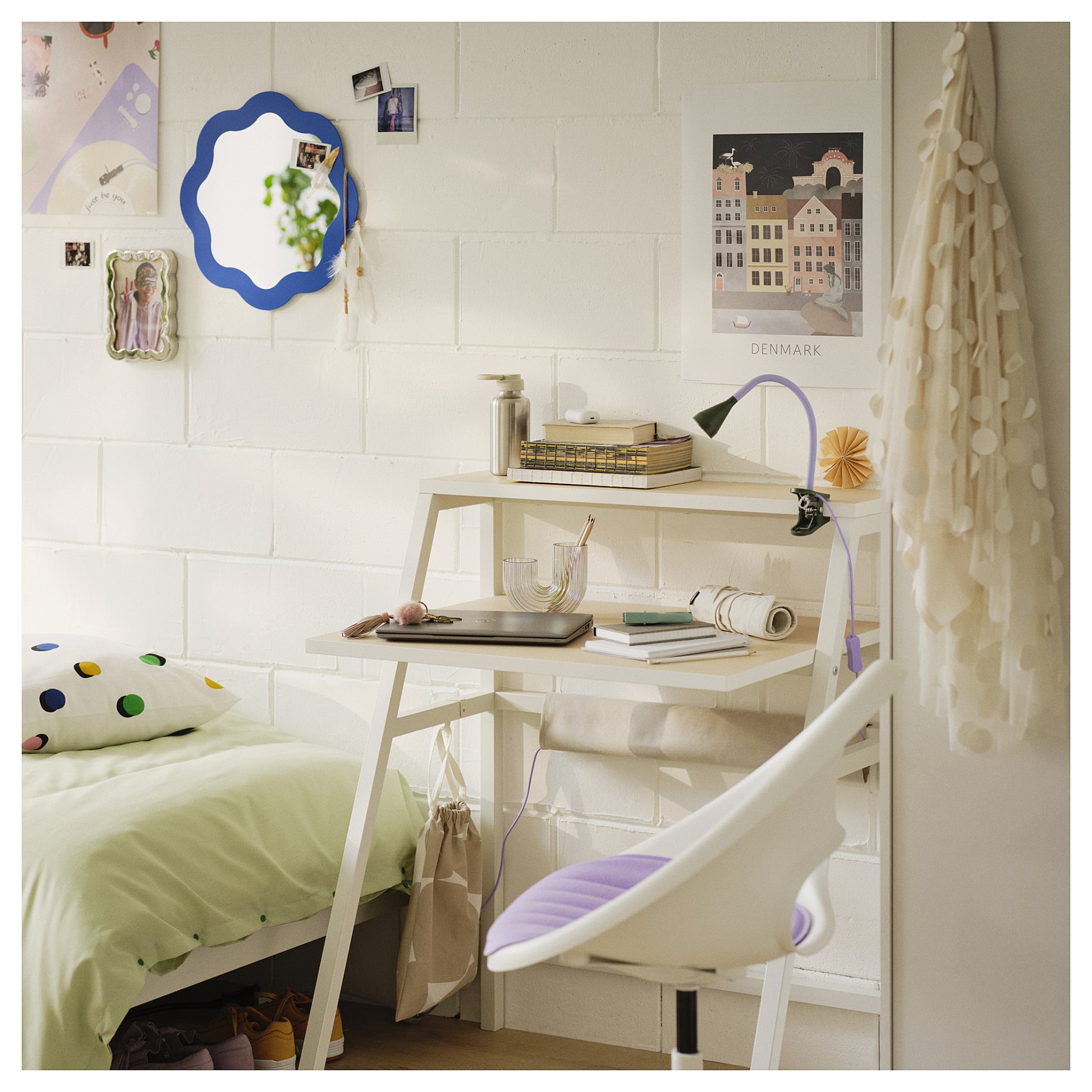 PRUNKHALLON, καθρέφτης, 40 cm, 205.750.06