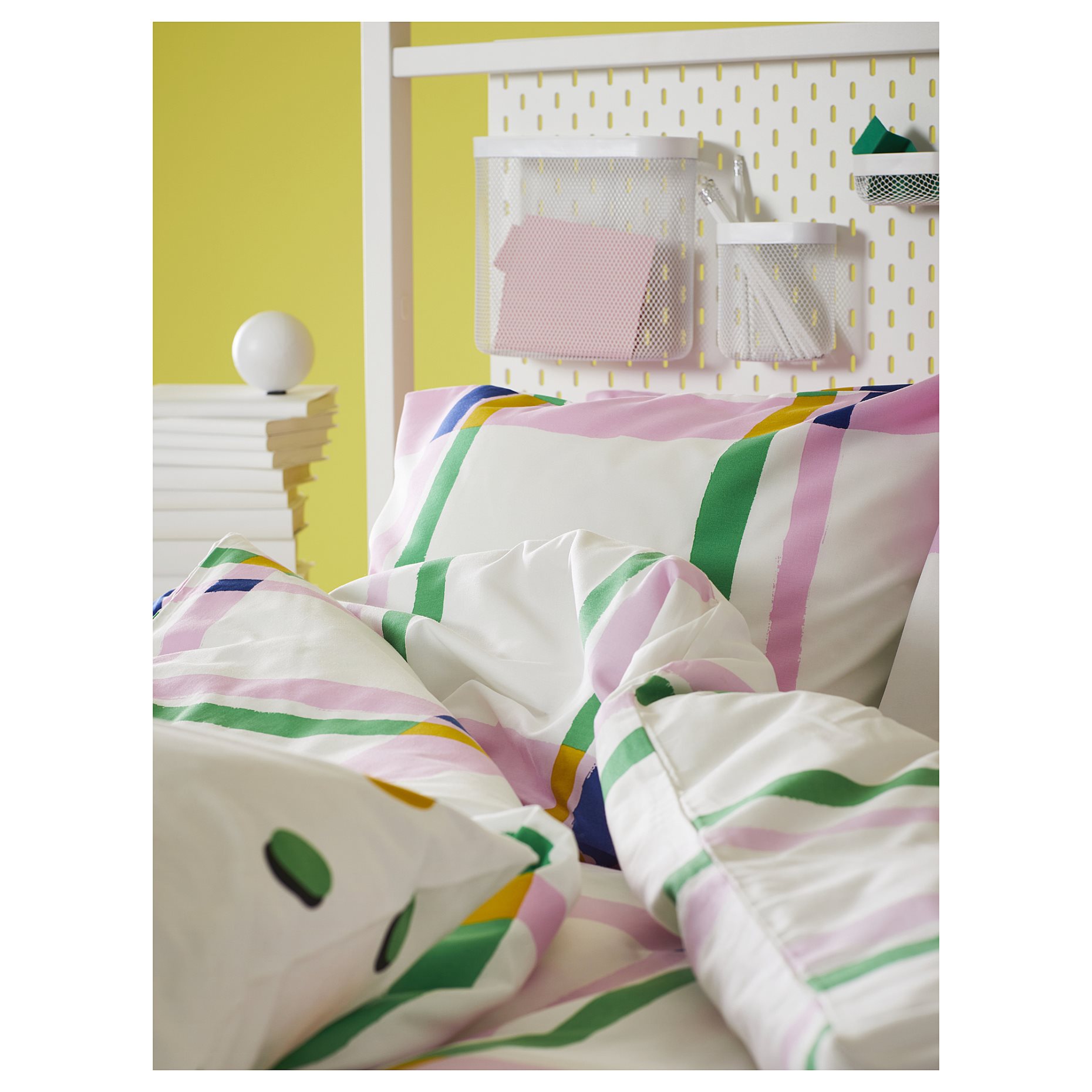 SYRABLADMAL, duvet cover and pillowcase, 150x200/50x60 cm, 205.792.93