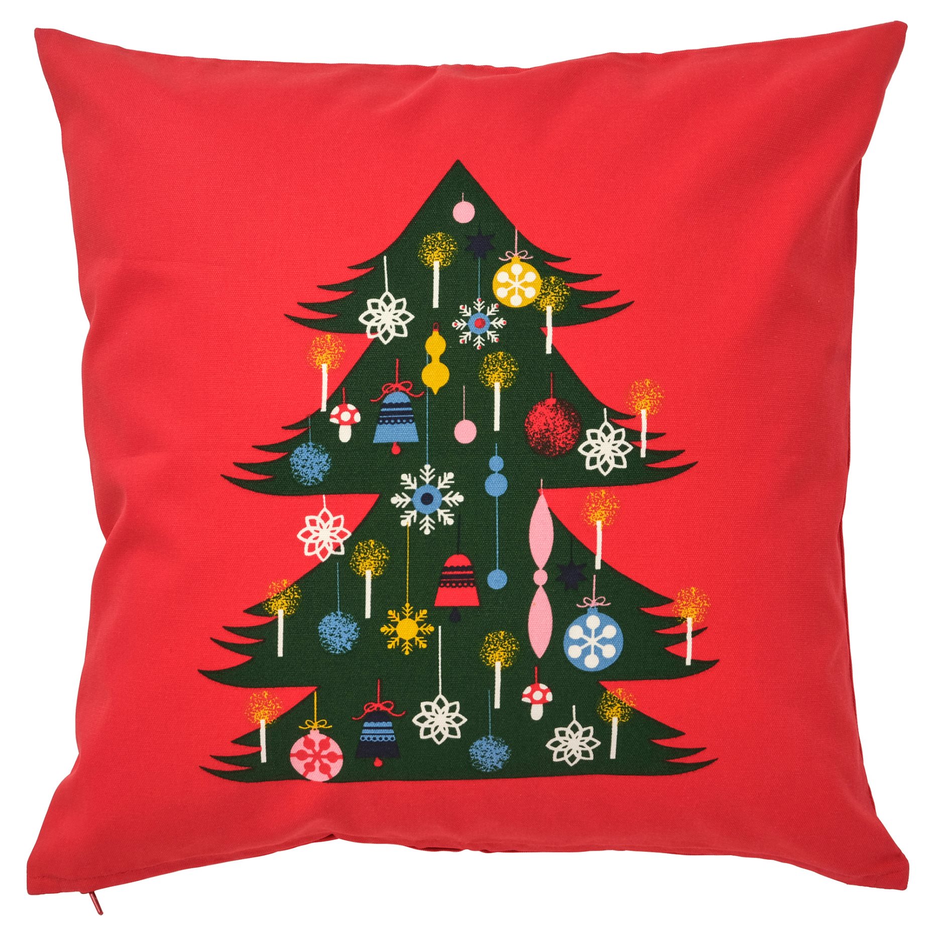 VINTERFINT, cushion cover/Christmas tree, 50x50 cm, 205.802.82