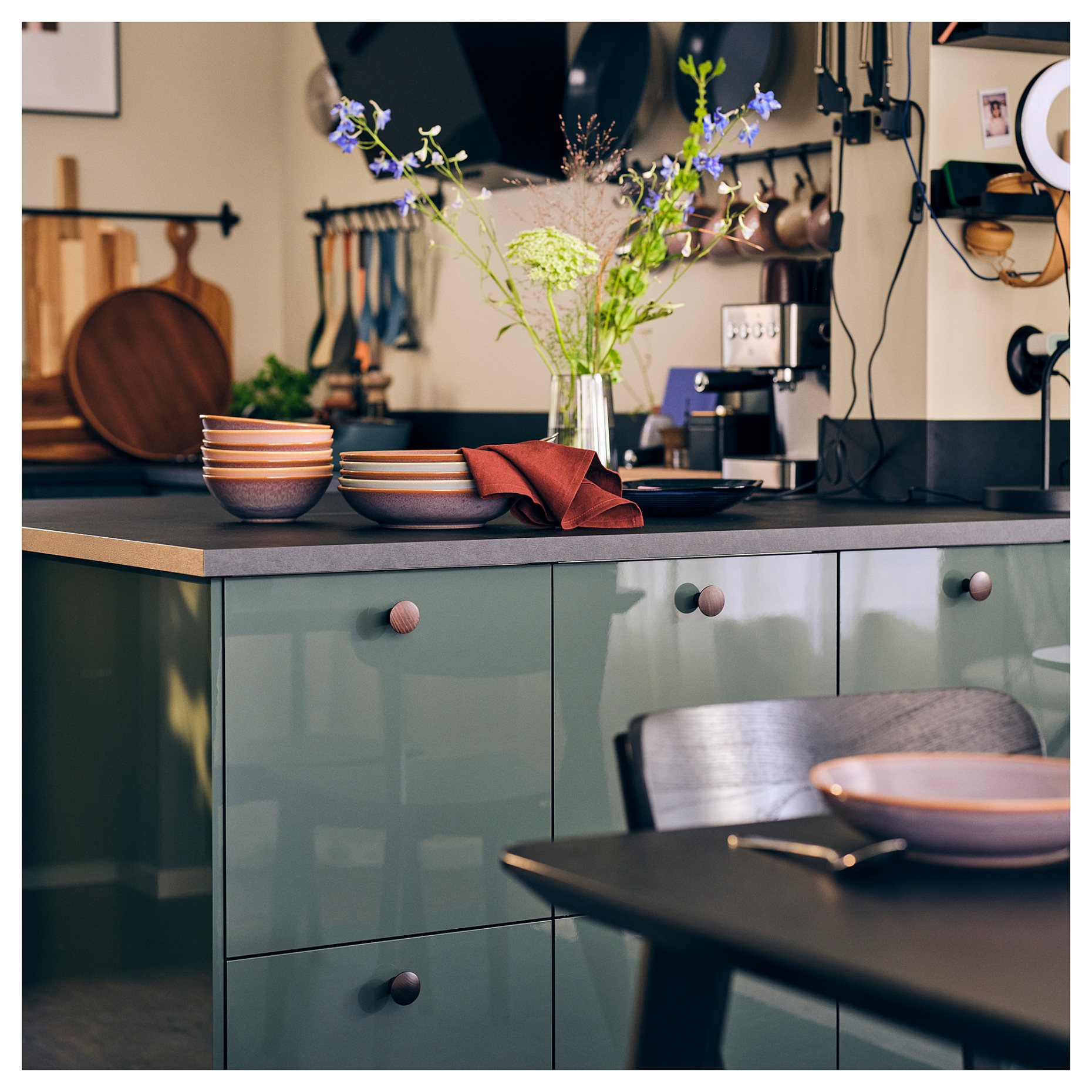 EKBACKEN, πάγκος κουζίνας, 246x2.8 cm, 205.896.78