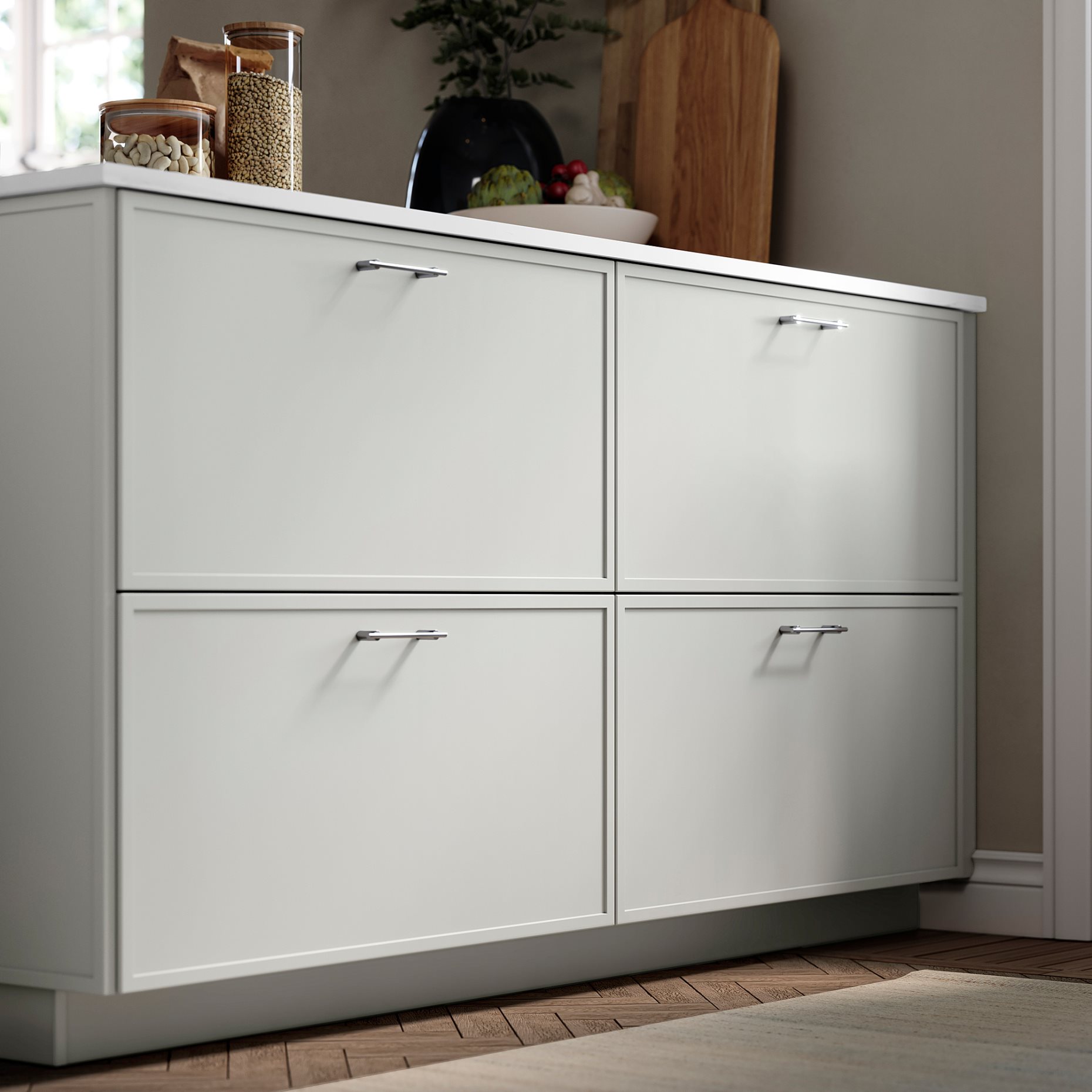 ASPUDDEN, drawer front, 40x10 cm, 205.950.52