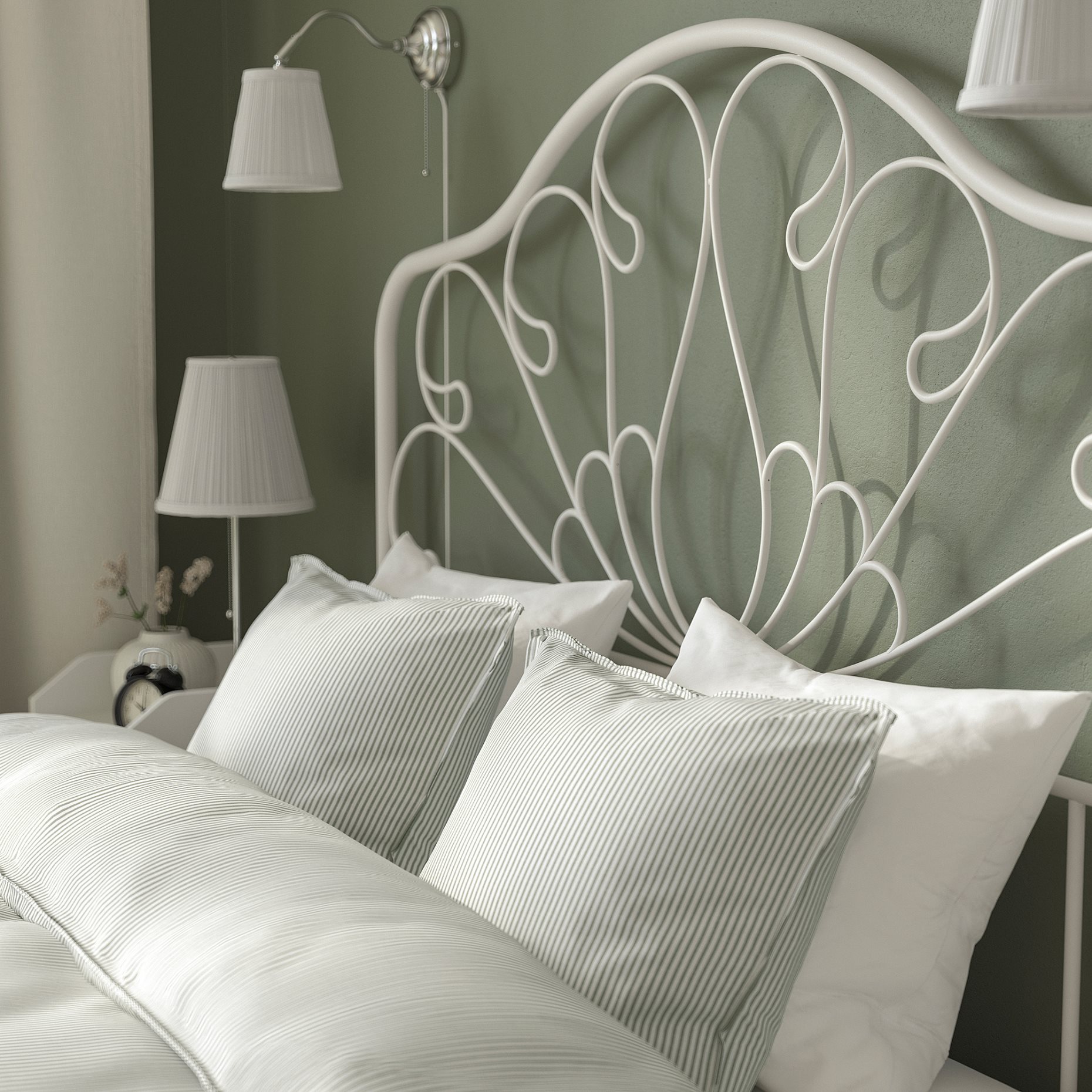 MELLGRUND, bed frame, 160x200 cm, 206.037.59