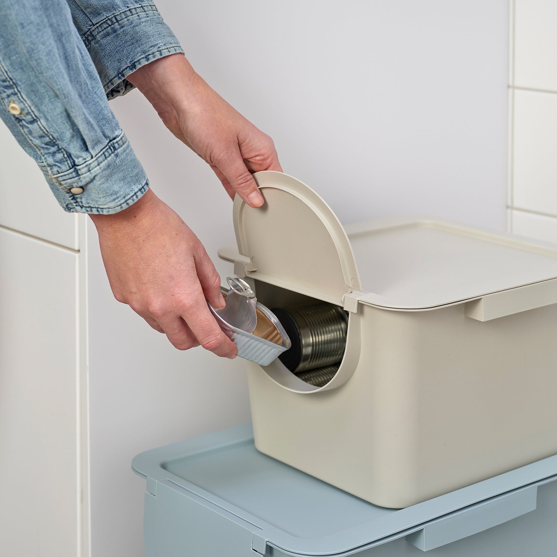 TRÖSKNING, κάδος με καπάκι, 12 l, 206.101.75