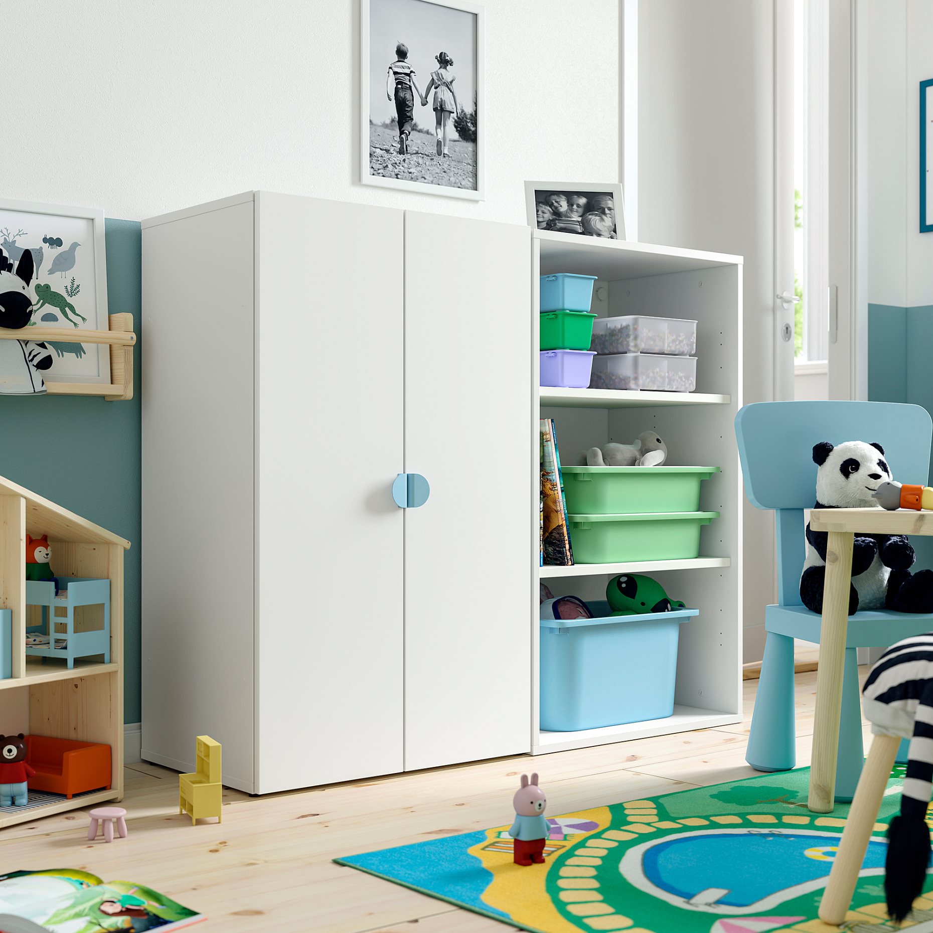 LATMASK, clip-on handle/2 pack, 60 mm, 206.136.02