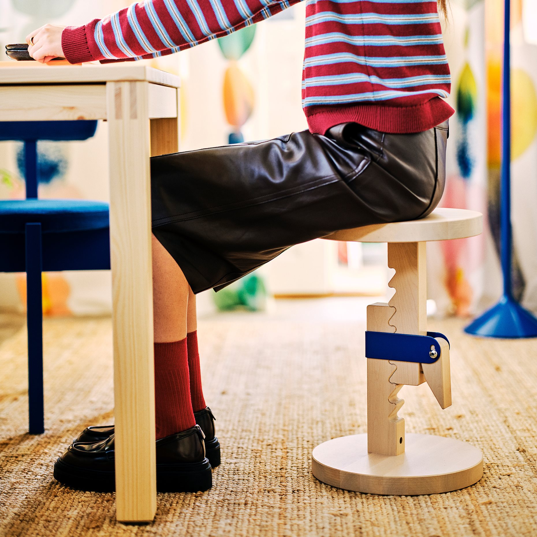 IKEA PS 2026, height adjustable stool, 206.179.16