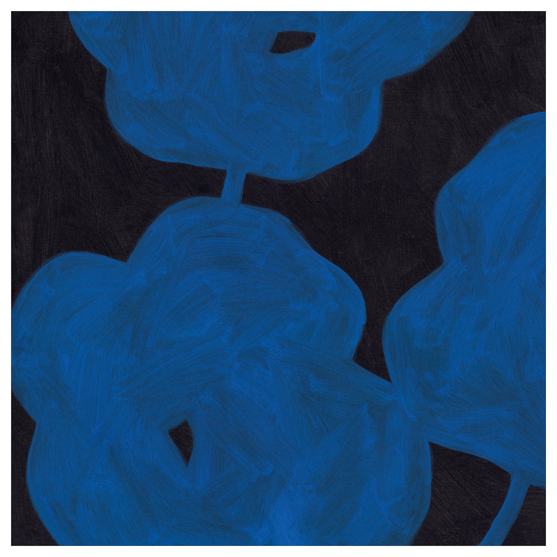 PJÄTTERYD, πίνακας/ζωηρά άνθη, 90x90 cm, 206.234.46