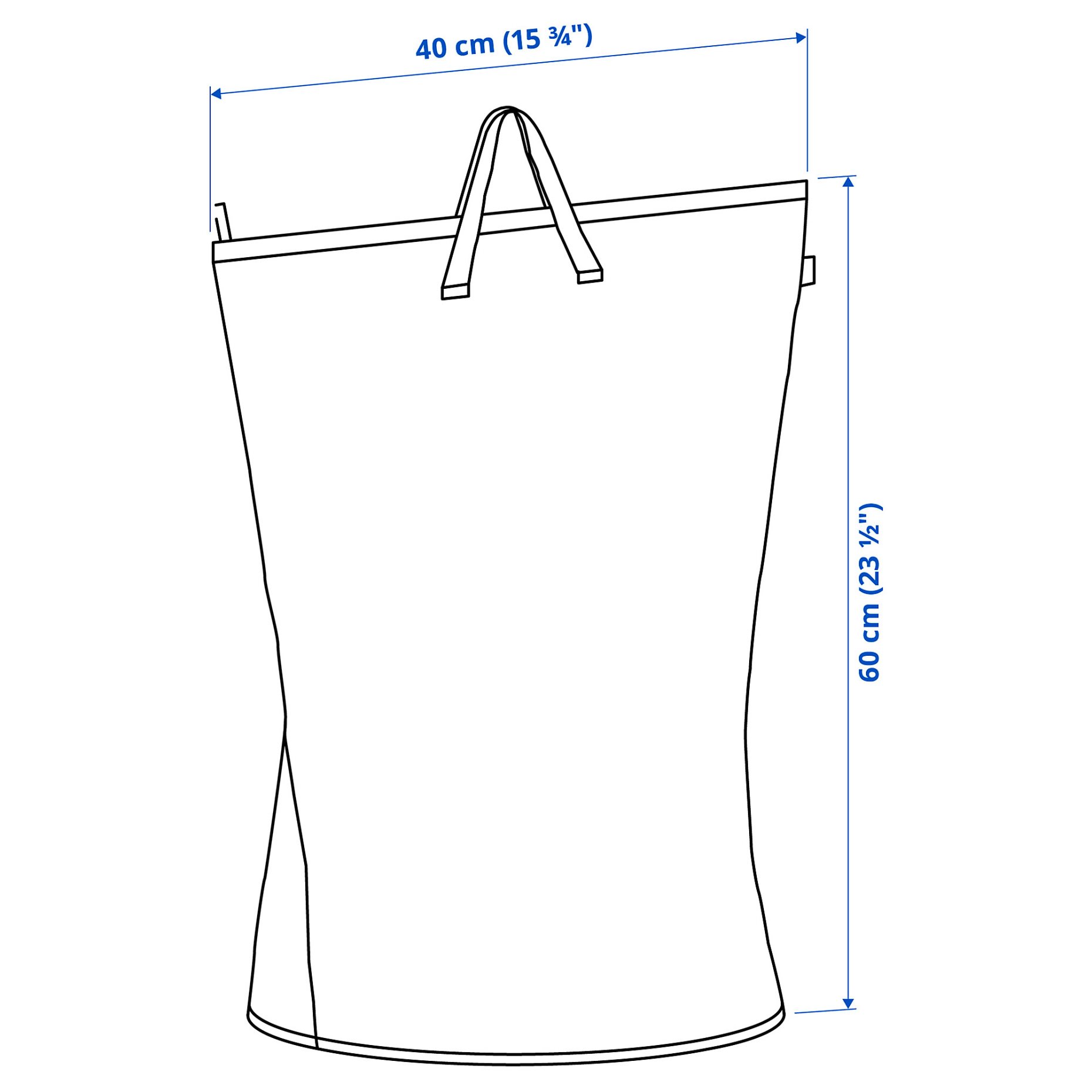PÄRKLA, laundry bag, 70 l, 206.322.57