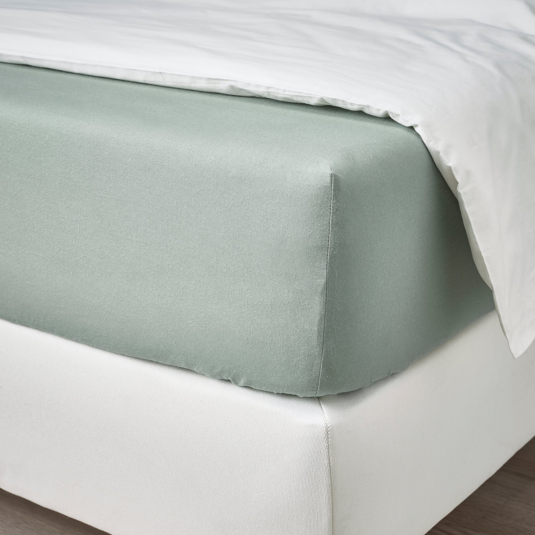 DVALA, fitted sheet, 160x200 cm, 206.361.42