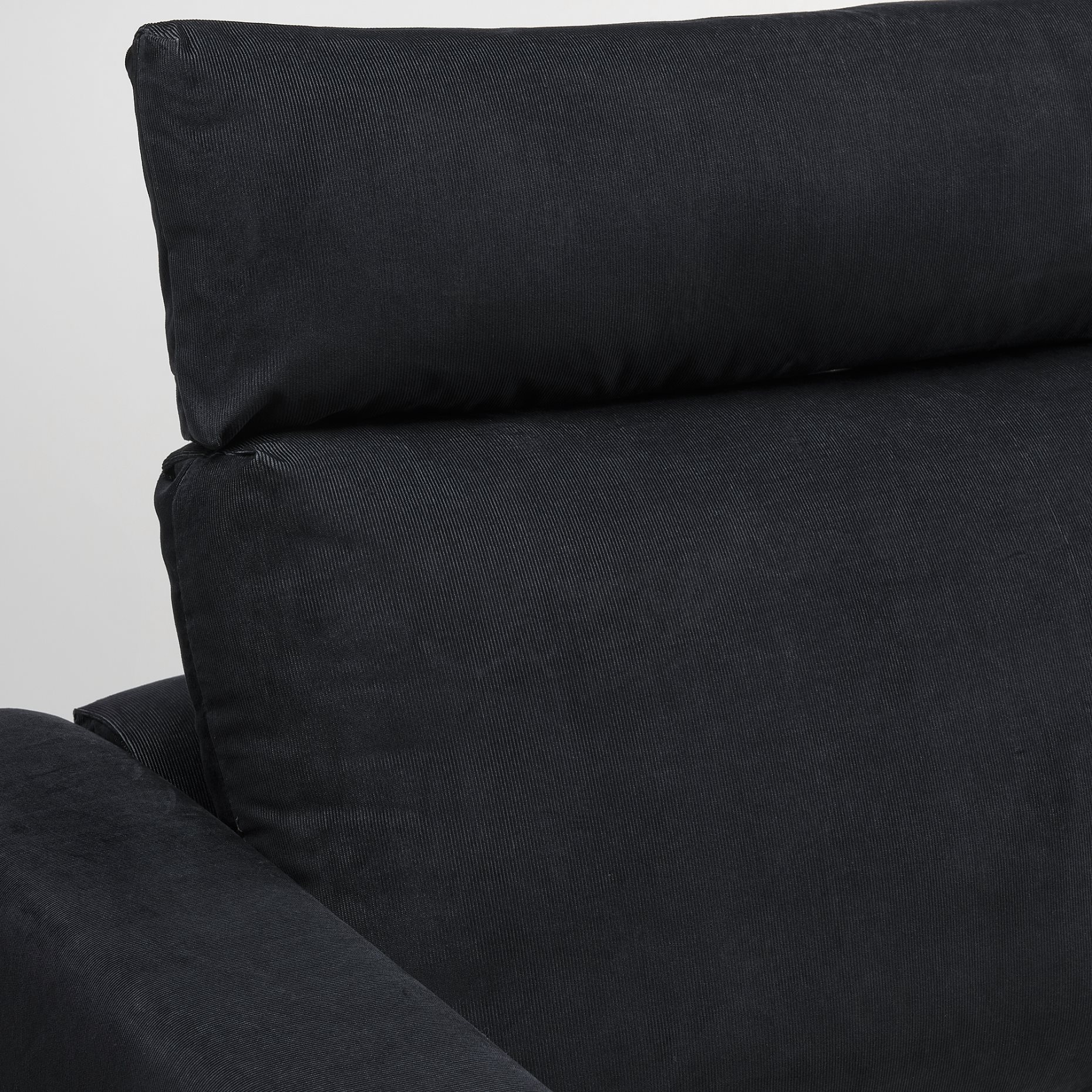 VIMLE, τριθέσιος καναπές με σεζλόνγκ με κεφαλάρι, 293.991.36