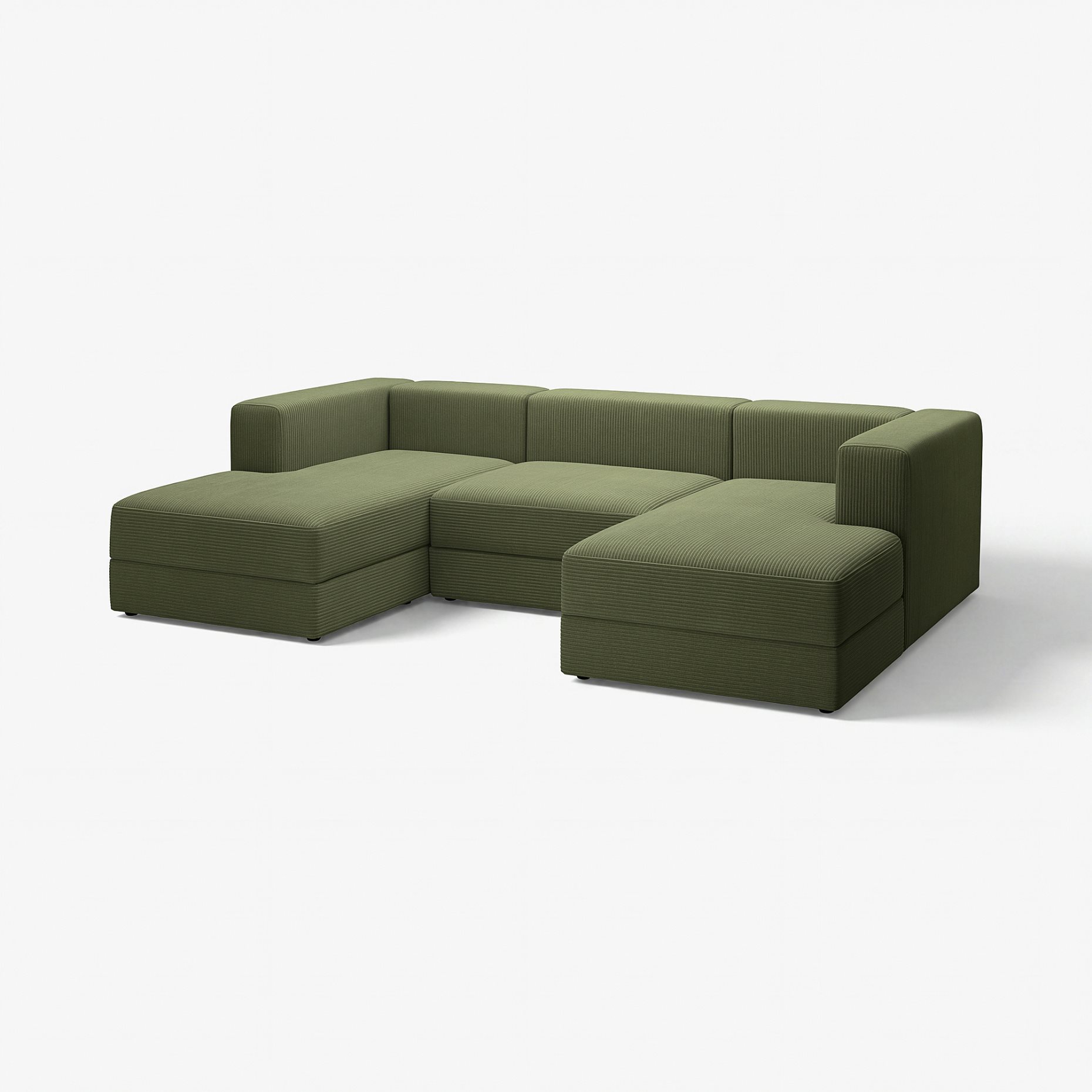JÄTTEBO, 3,5-seat modular sofa with chaise longues/armrests, 294.694.93