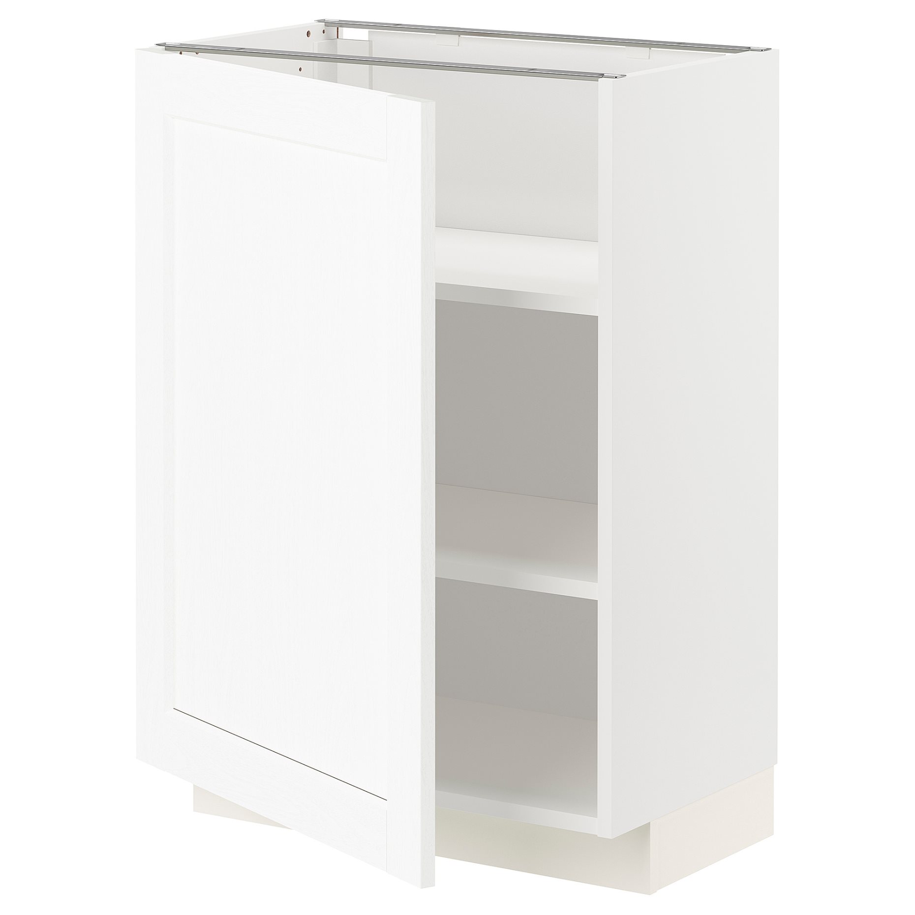 METOD, base cabinet with shelves, 60x37 cm, 294.733.72