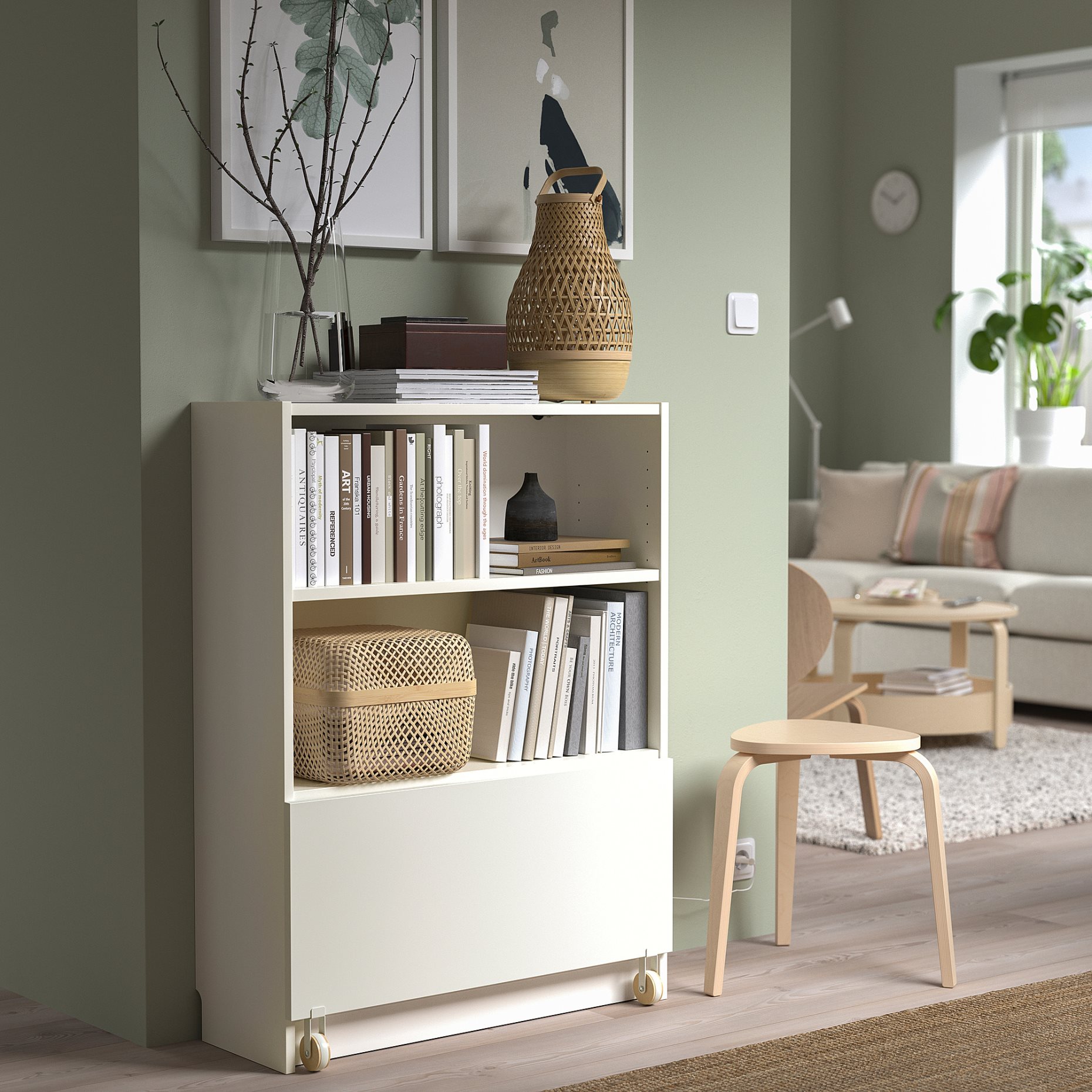 BILLY, bookcase with drawer, 80x30x106 cm, 294.878.40